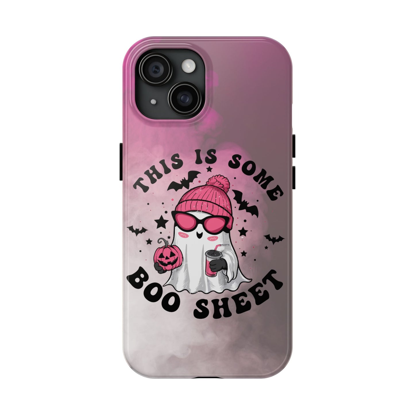 Halloween "This is some BOO sheet" phone case, iPhone 11-16 compatible
