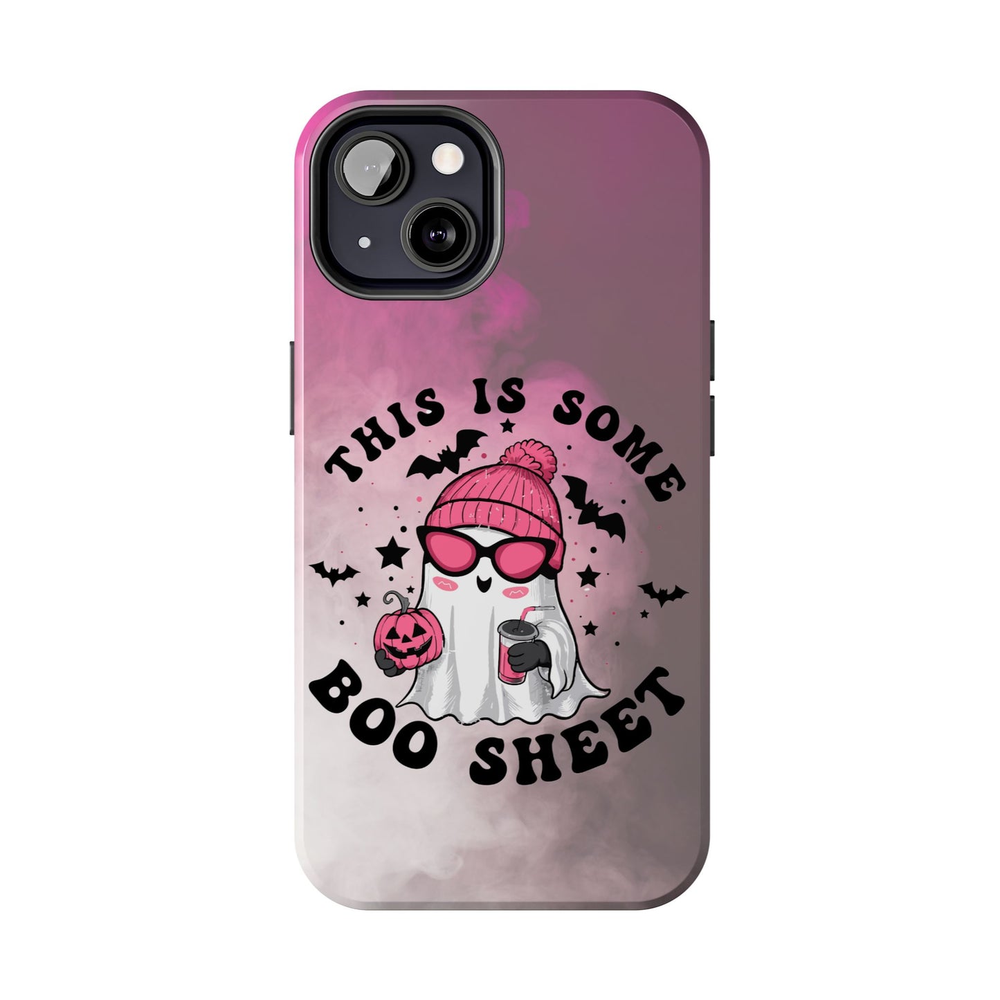 Halloween "This is some BOO sheet" phone case, iPhone 11-16 compatible