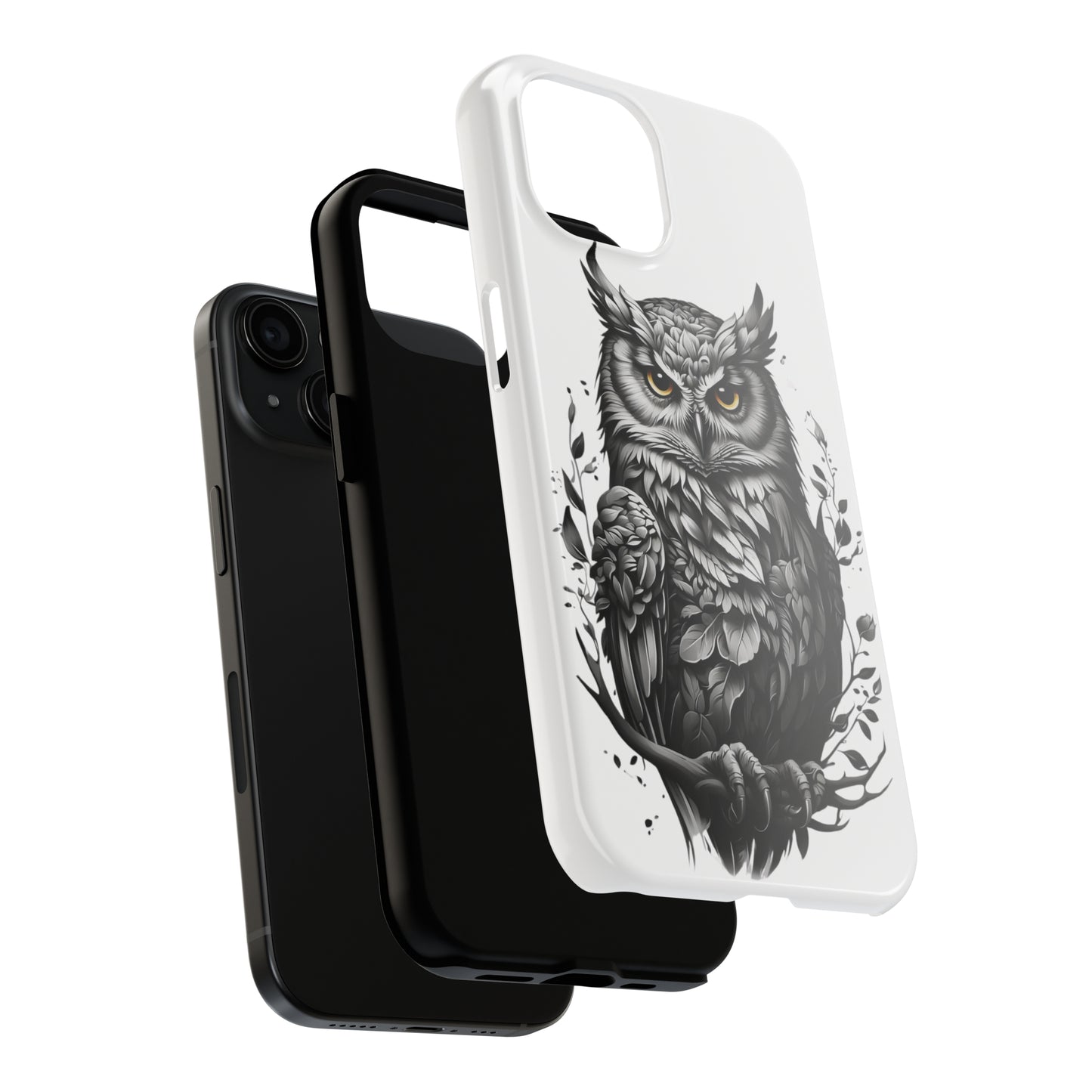 Owl sketch drawing phone case iPhone accessories