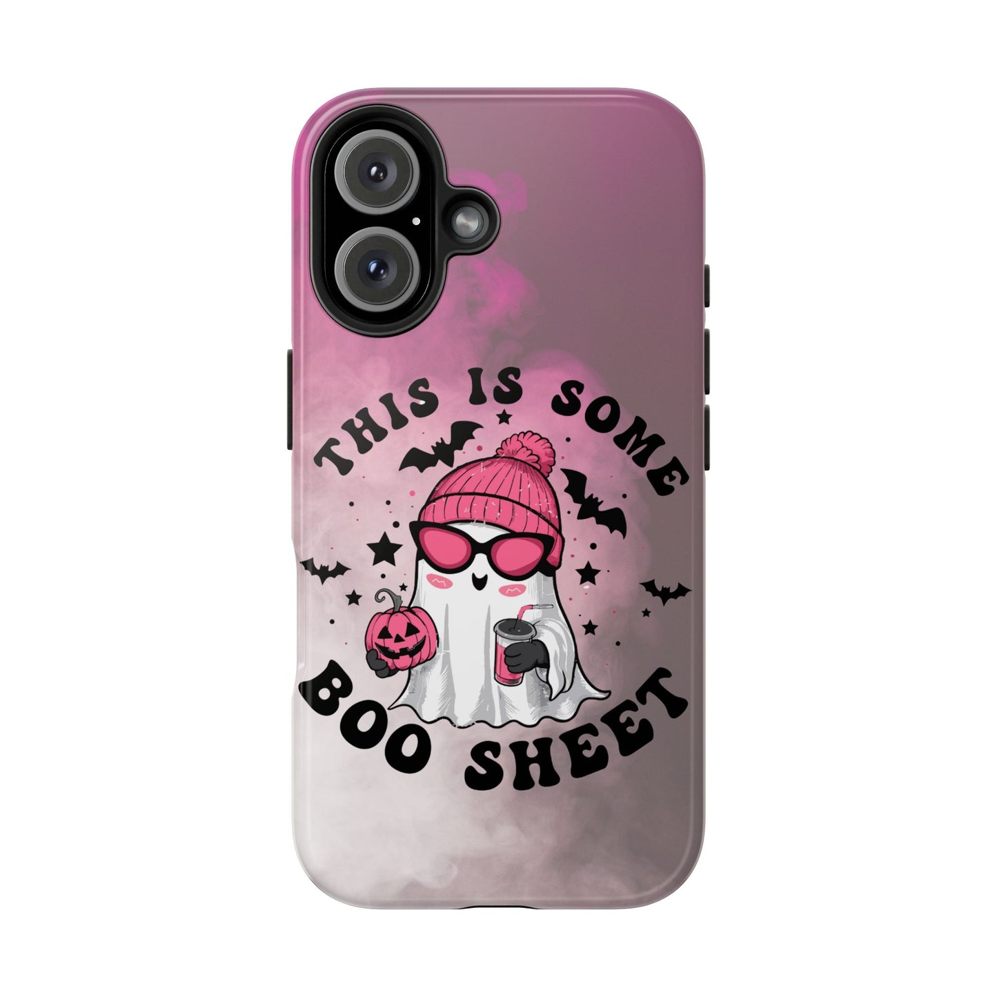 Halloween "This is some BOO sheet" phone case, iPhone 11-16 compatible
