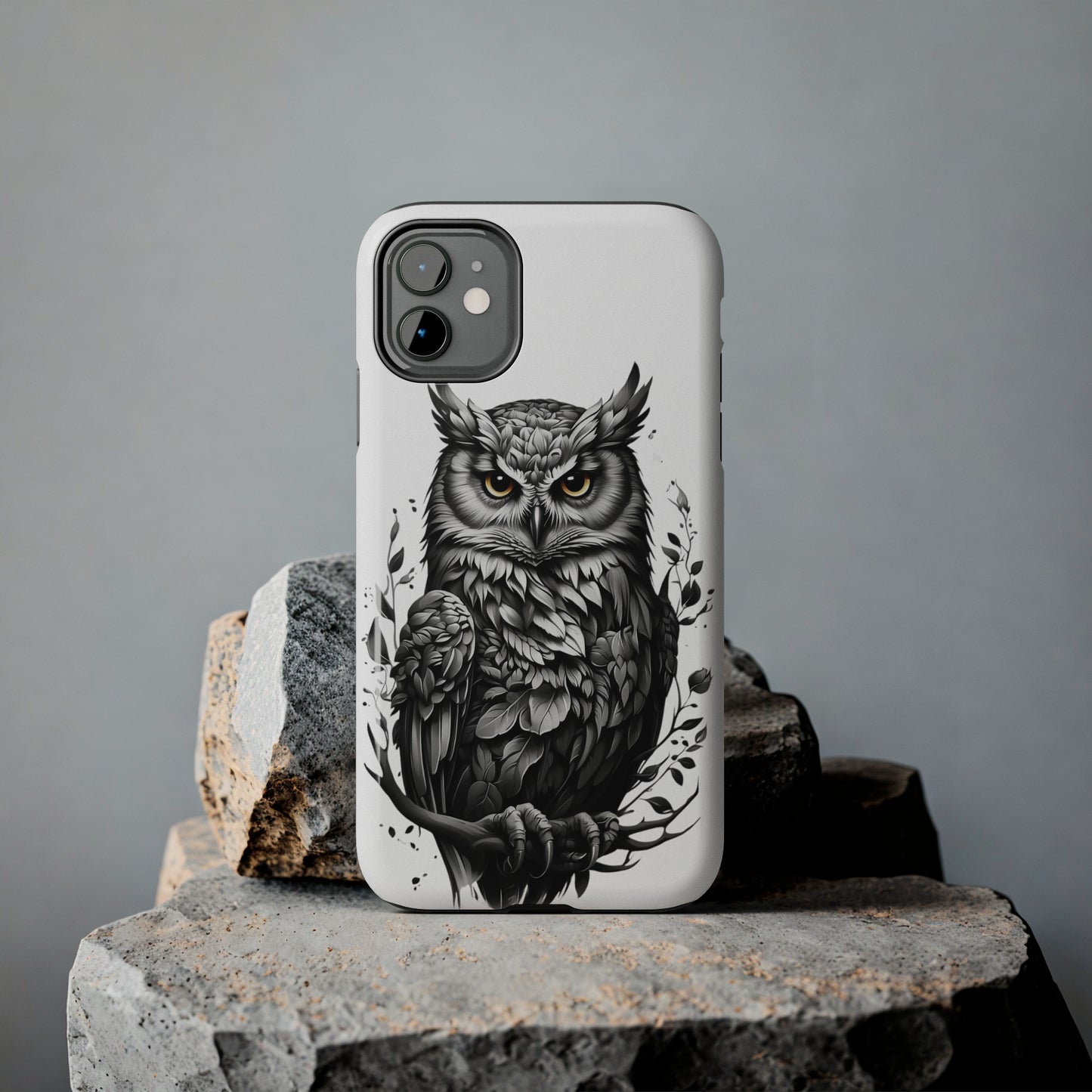 Owl sketch drawing phone case iPhone accessories
