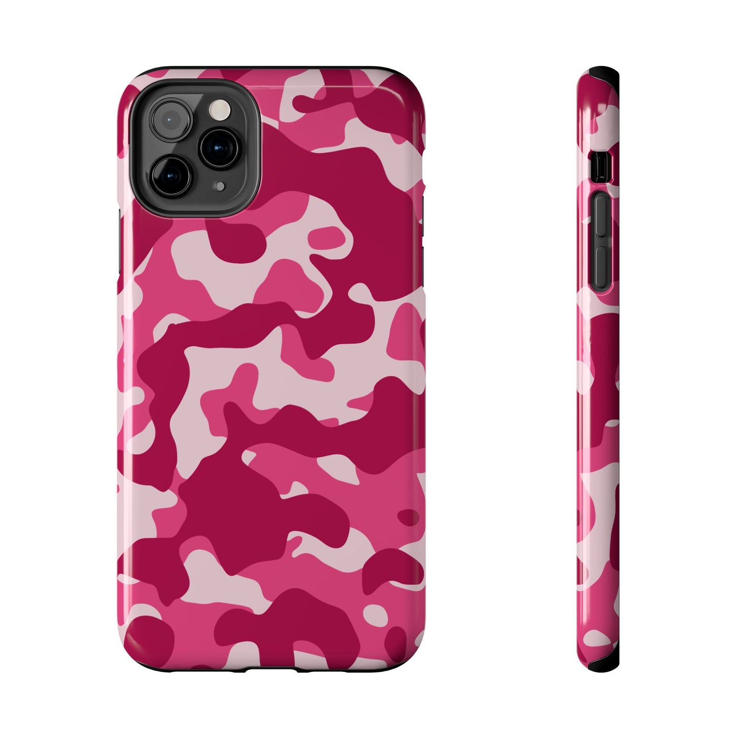 Pink Valentines Day Camo print- iPhone case- aesthetic & stylish design