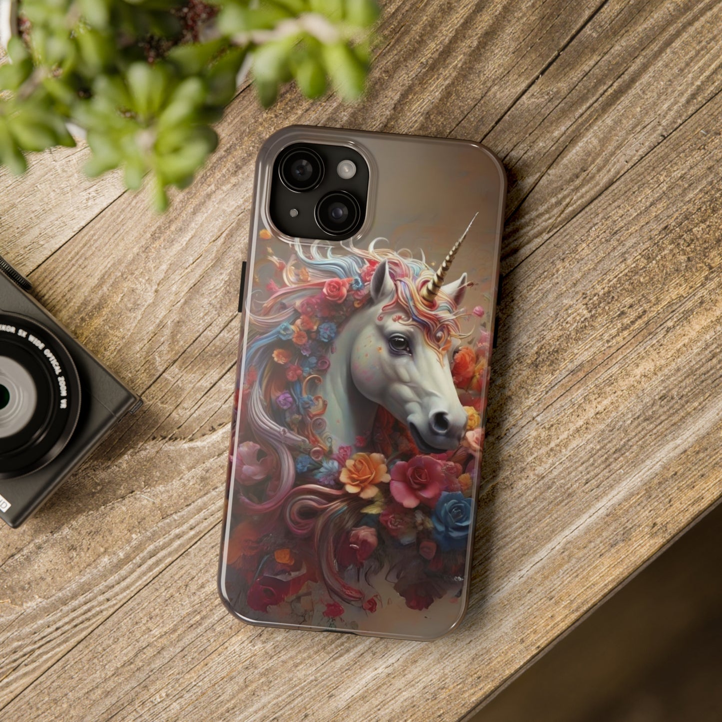 Beautiful unicorn/ Tough iPhone Case