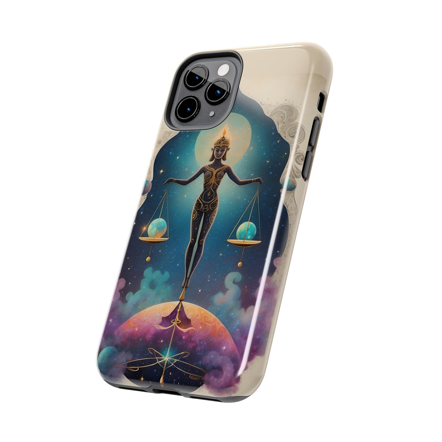 Beautiful Libra Goddess/ Tough iPhone Case/ Zodiac