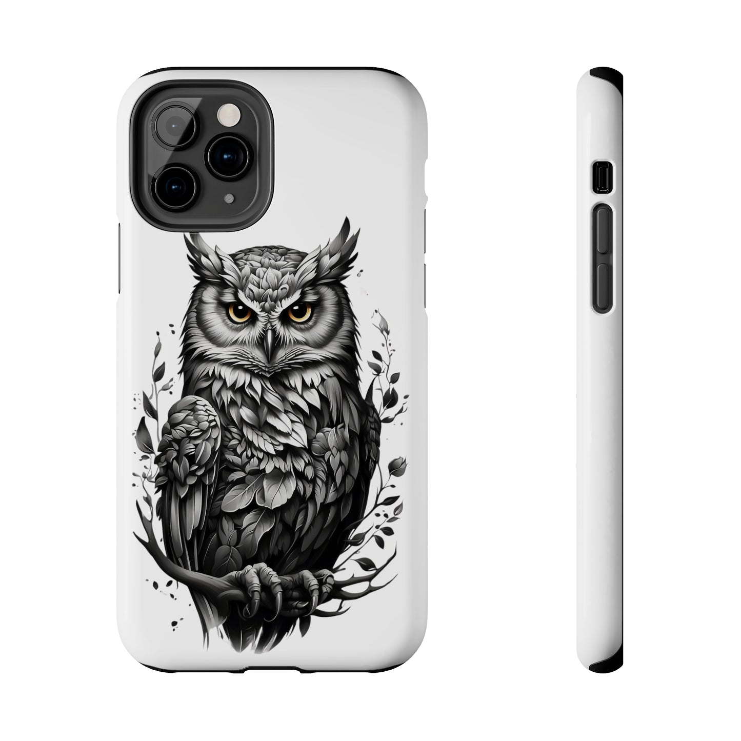Owl sketch drawing phone case iPhone accessories