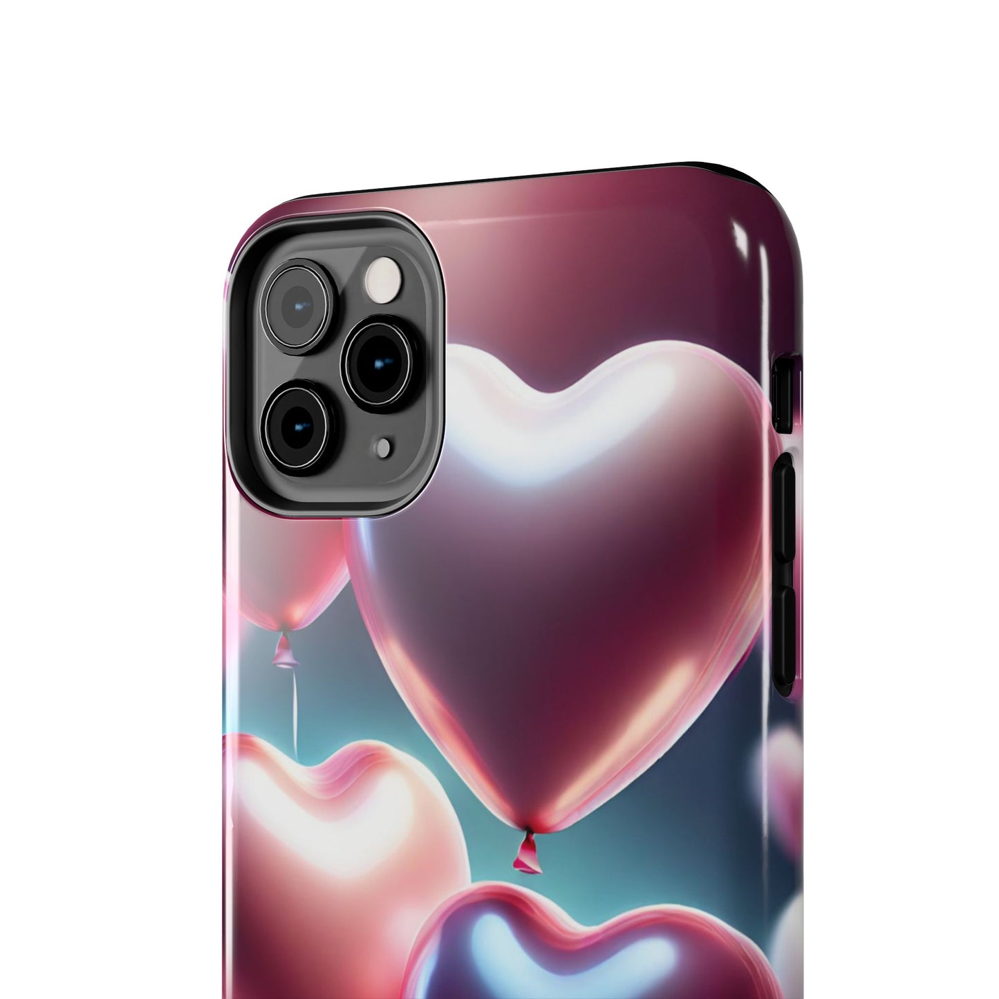 Balloons from the heart- Valentines day iPhone case-aesthetic & stylish design