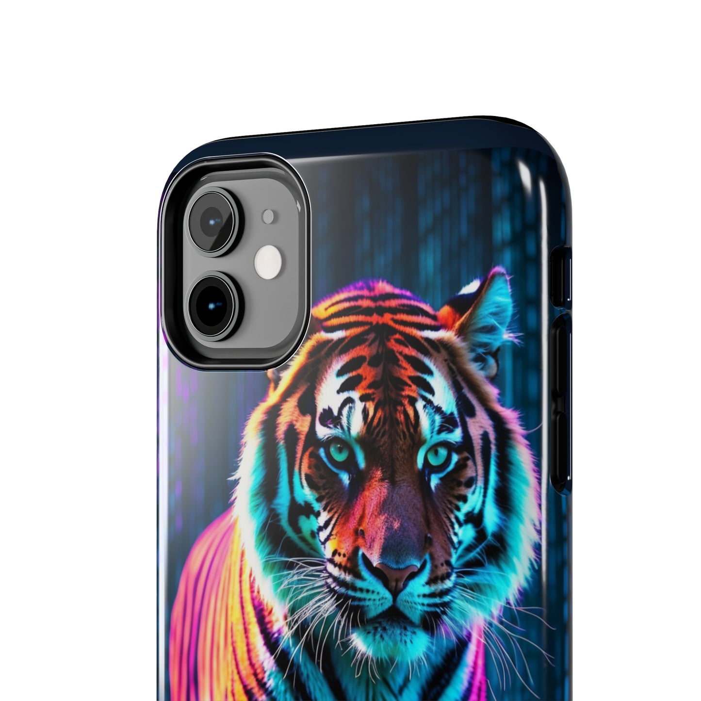 Retro tiger/ Tough iPhone Case/ Nature/ iPhone 14 accessories