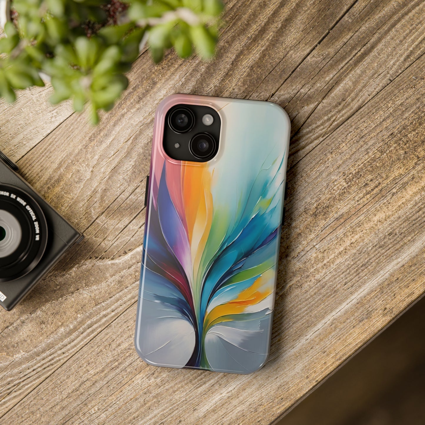 Colorful abstract art phone case iPhone accessories