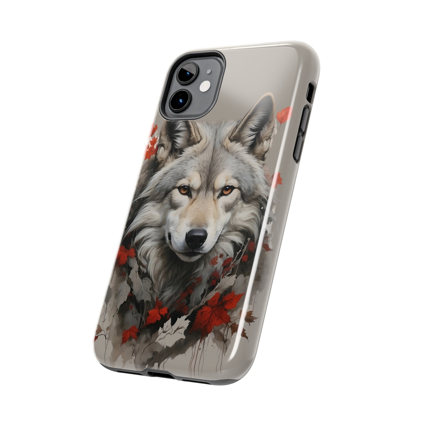 The grey wolf Tough Phone Case iPhone 14 accessories