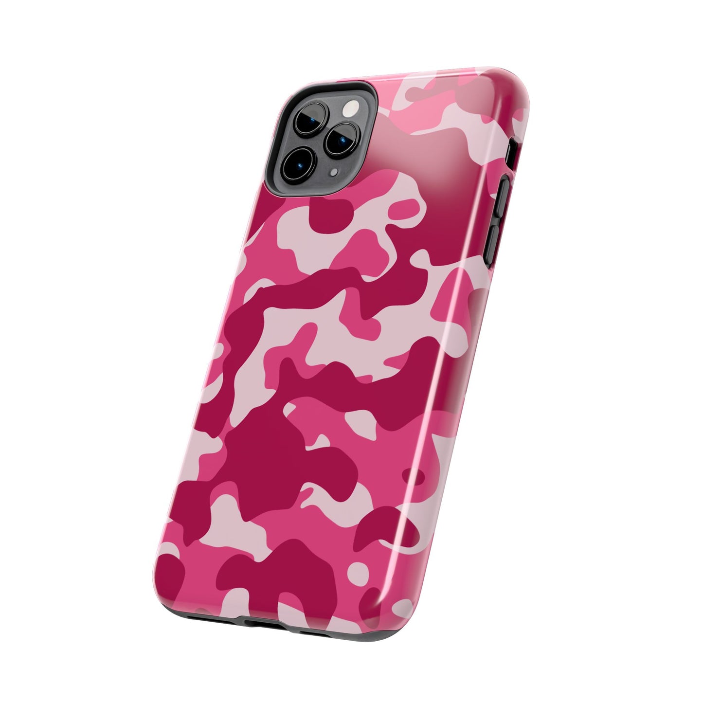 Pink Valentines Day Camo print- iPhone case- aesthetic & stylish design