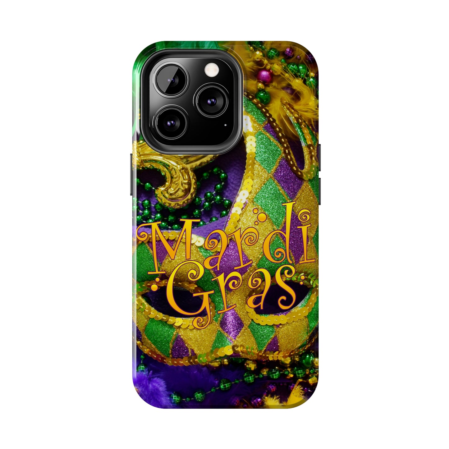 Wild night mardi gras Tough iPhone Case iPhone 15 accessories