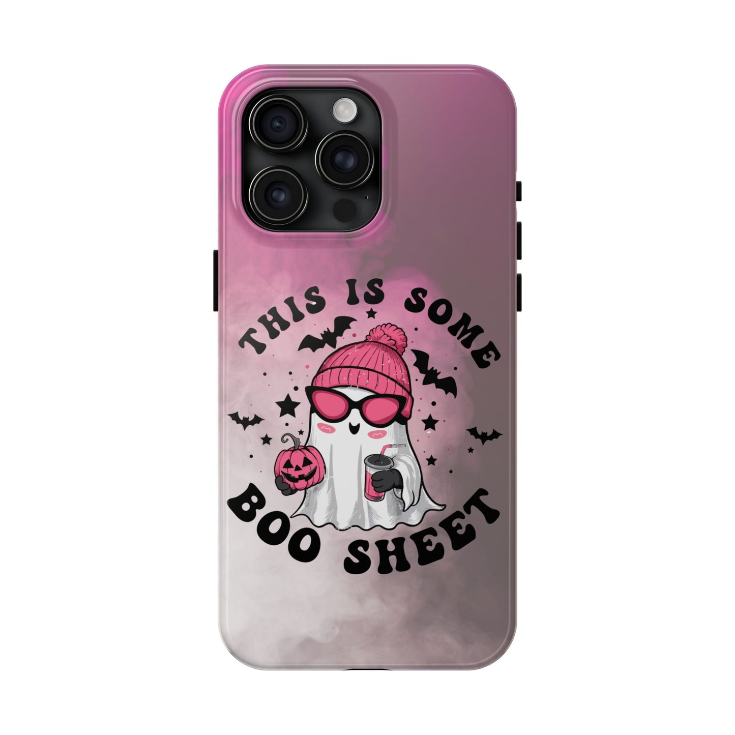Halloween "This is some BOO sheet" phone case, iPhone 11-16 compatible