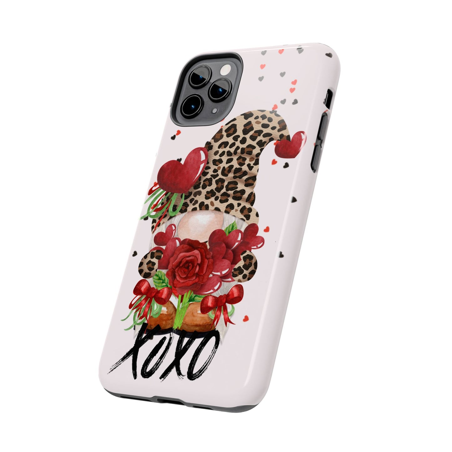 XOXO Gnome-Valentines day iPhone case- Romantic & stylish design