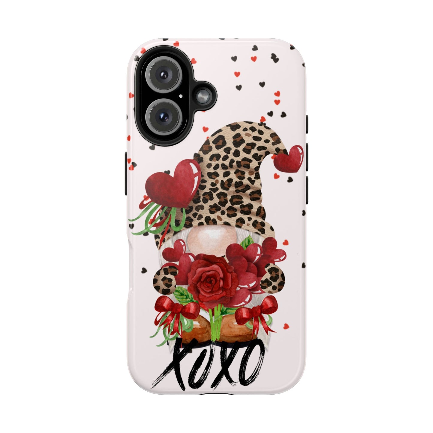 XOXO Gnome-Valentines day iPhone case- Romantic & stylish design