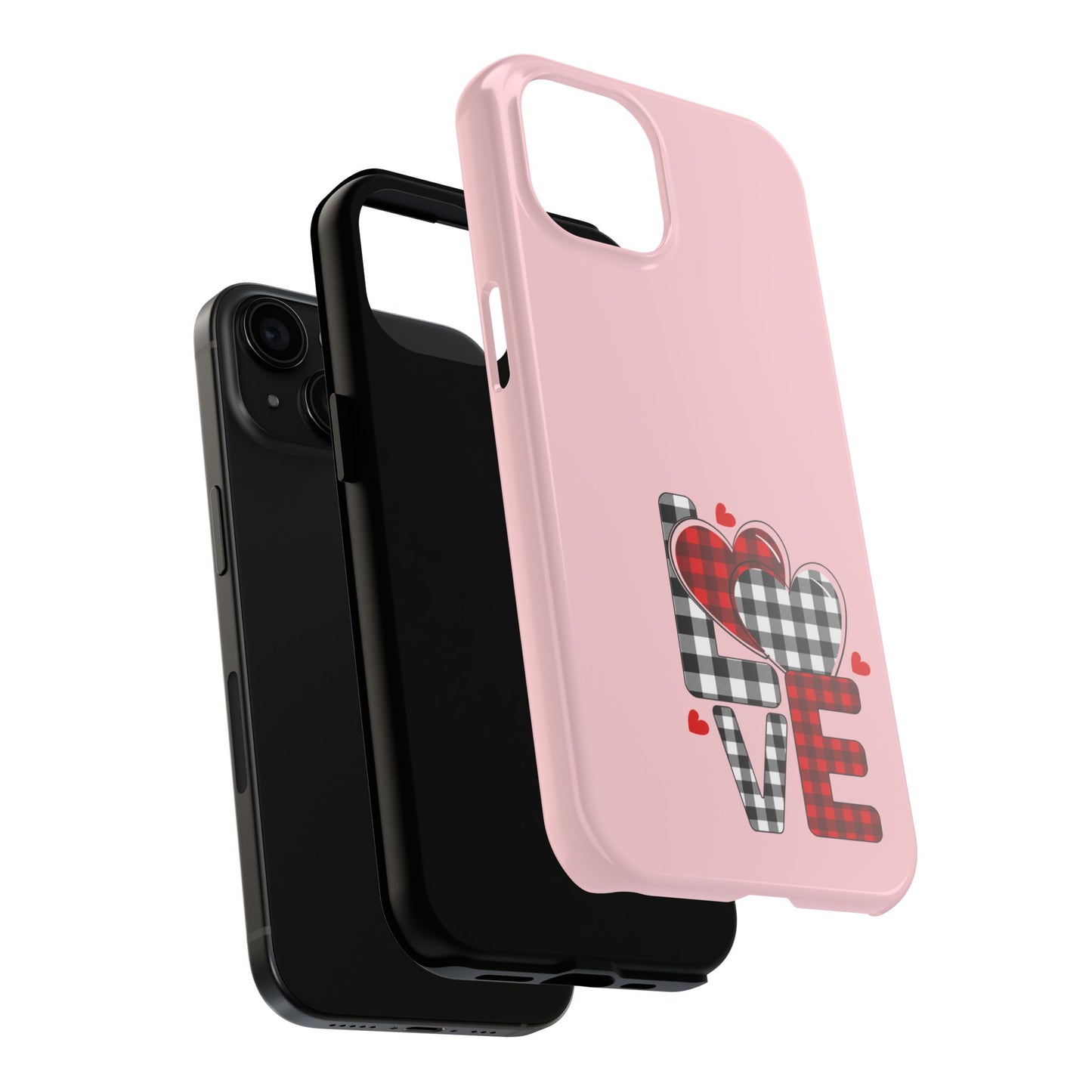 Pink LOVE Valentine iPhone Case | Sole Artist Studio