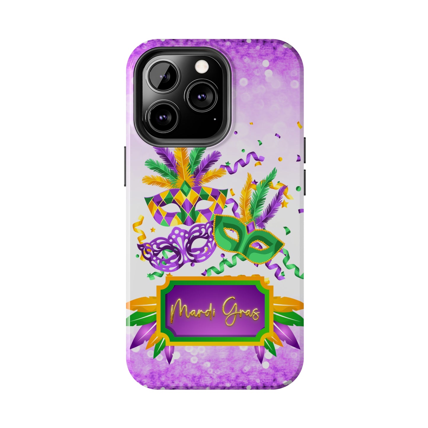 Mardi Gras Party Tough iPhone Case iPhone 15 accessories