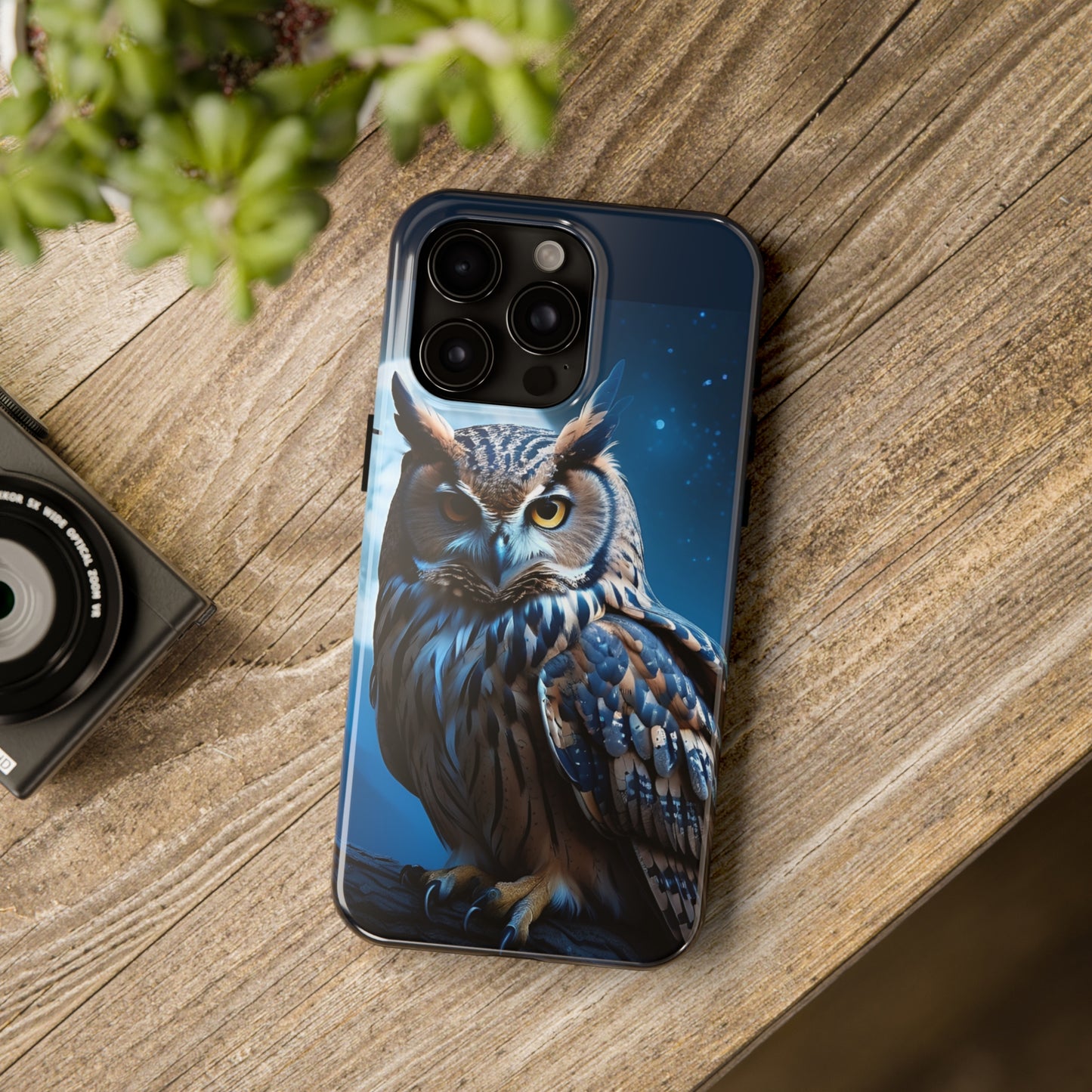 Night owl/ Tough iPhone Case/ Nature