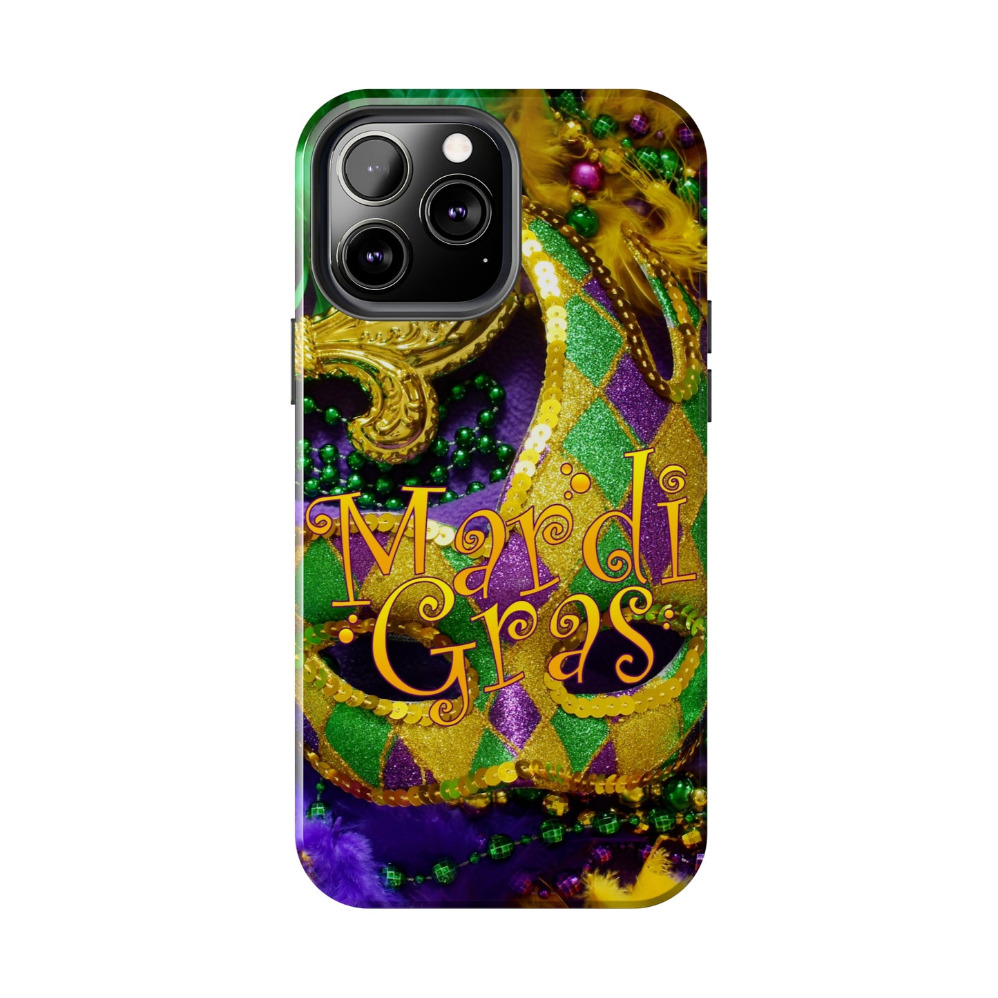 Wild night mardi gras Tough iPhone Case iPhone 15 accessories