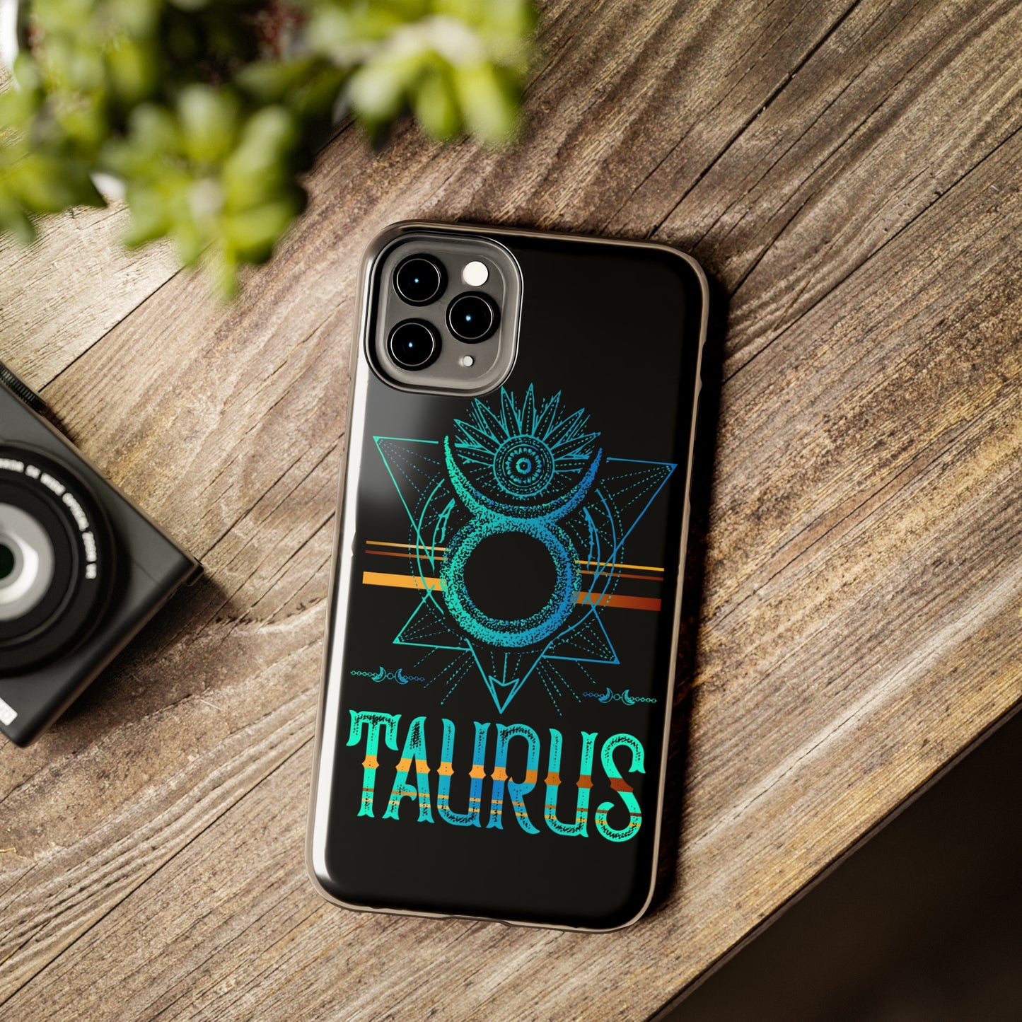 Taurus zodiac symbol Tough iPhone Case iPhone 15 accessories