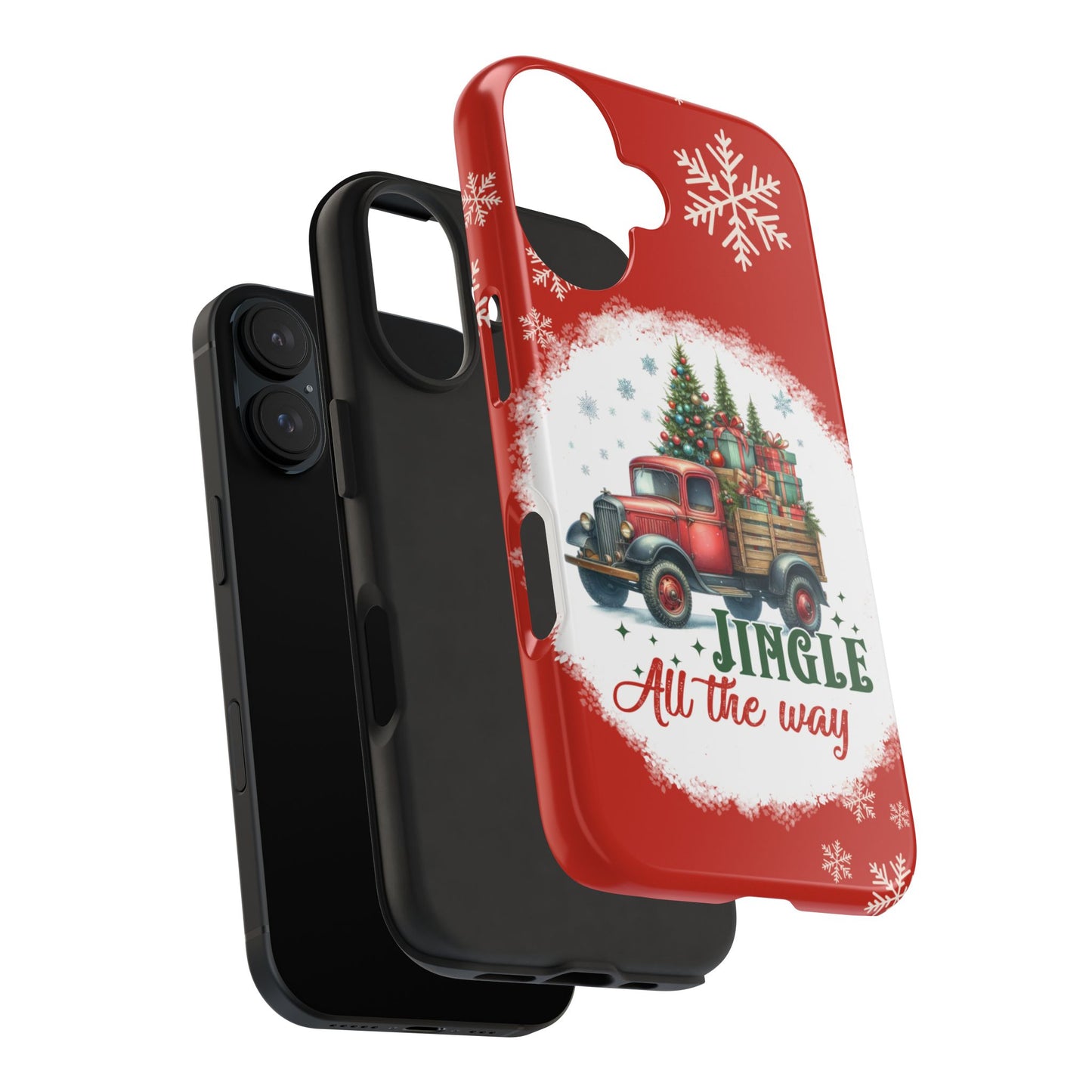 Farm Truck Christmas iPhone Case | Sole Artist Studio