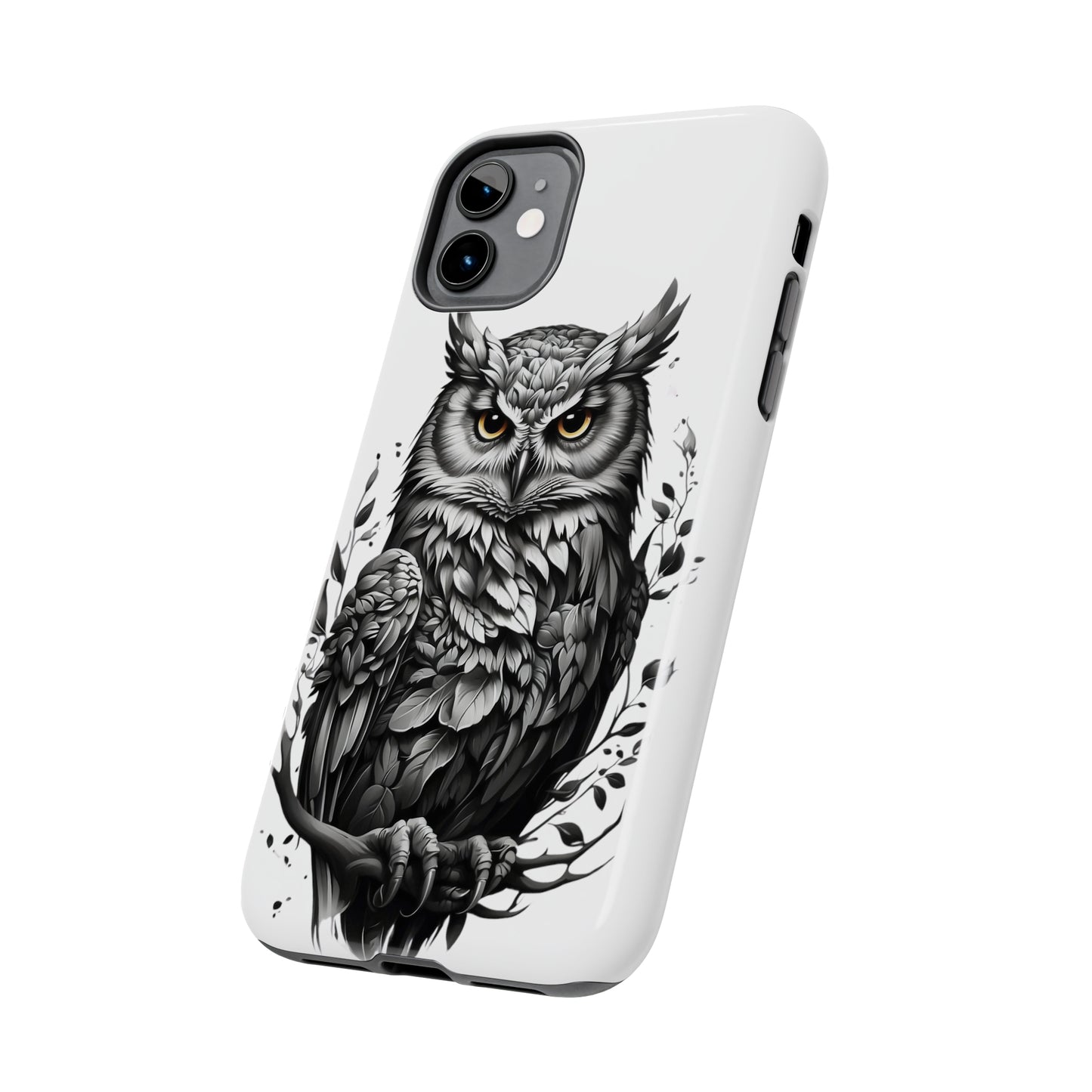 Owl sketch drawing phone case iPhone accessories