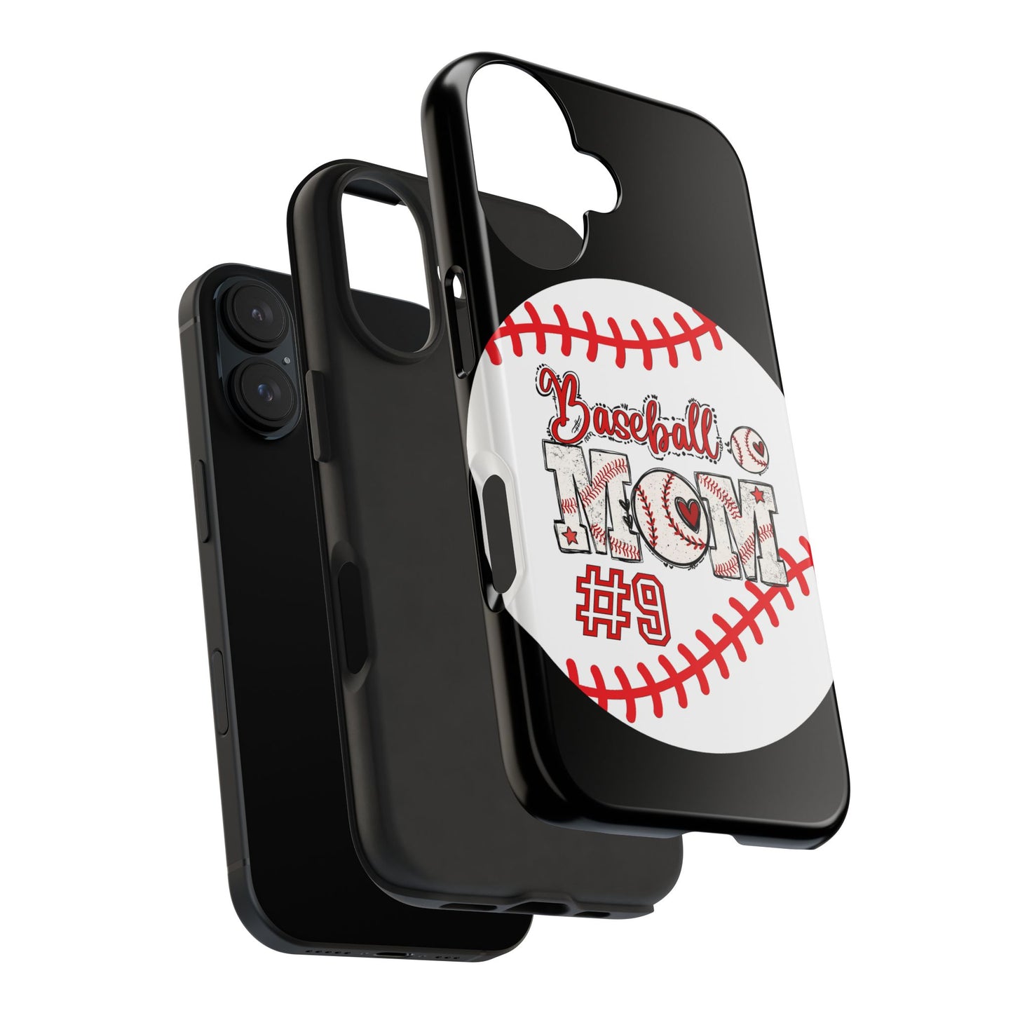 Personalized baseball Mom Custom Phone Case iPhone compatible