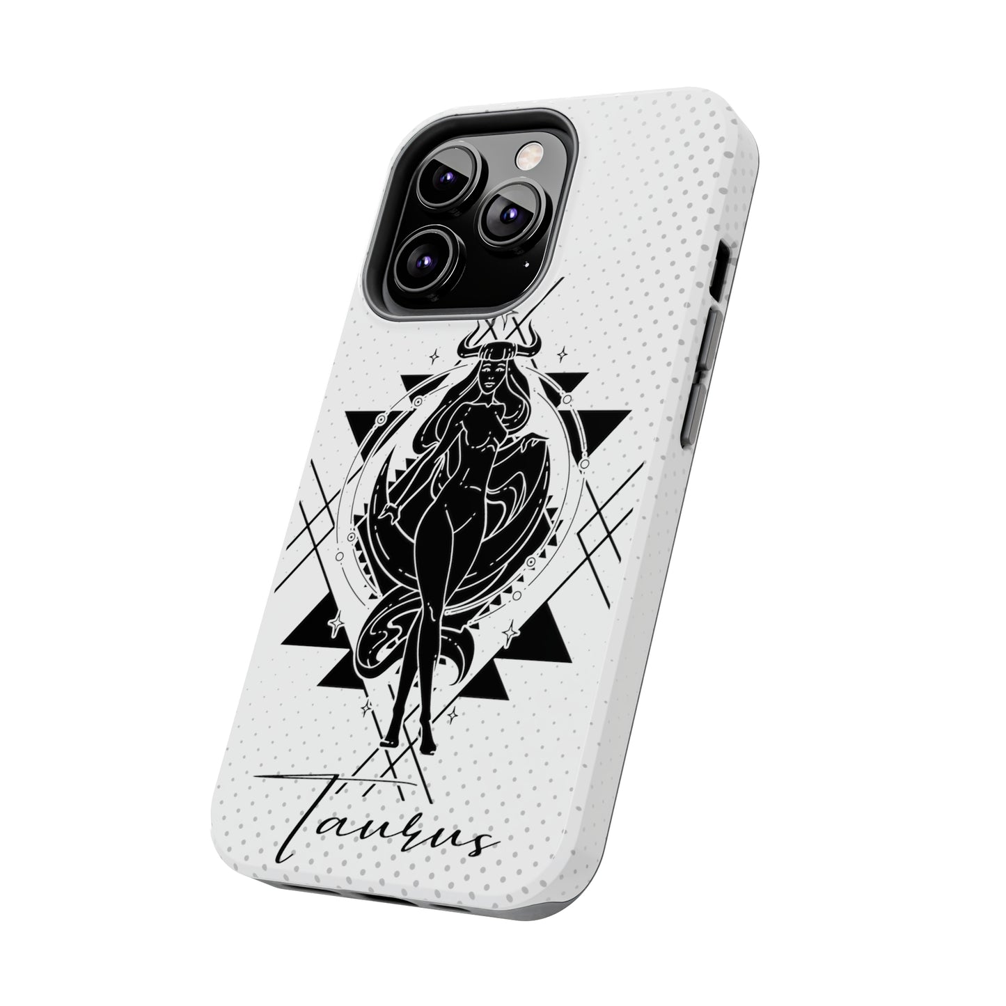 Black & white Taurus Tough iPhone Case iPhone accessories