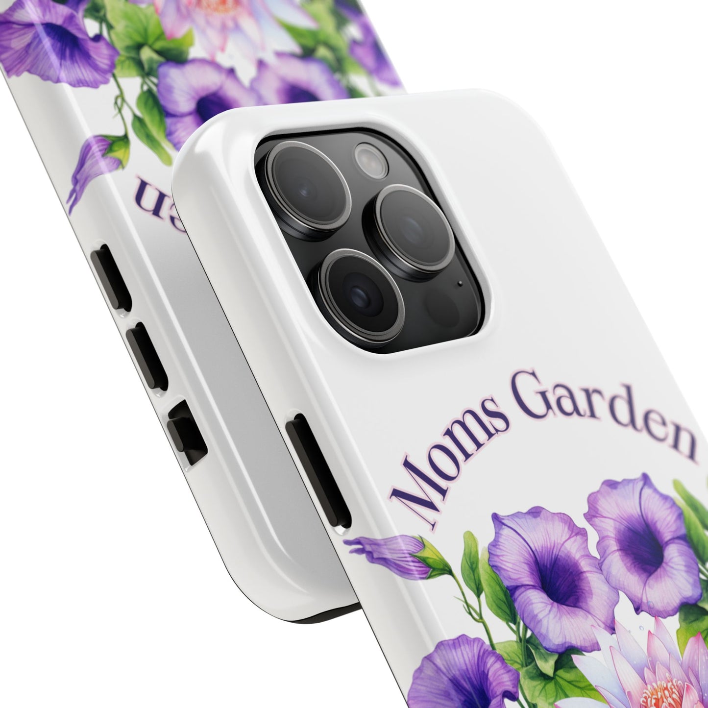 Custom "Moms Garden" phone case personalized Mother's Day gift