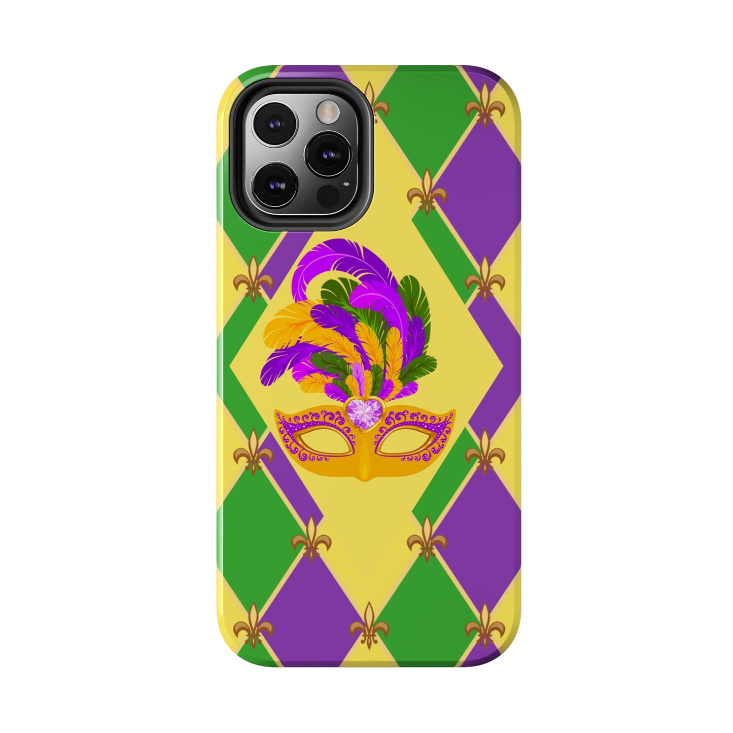 Mardi Gras fun Tough iPhone Case iPhone 15 accessories