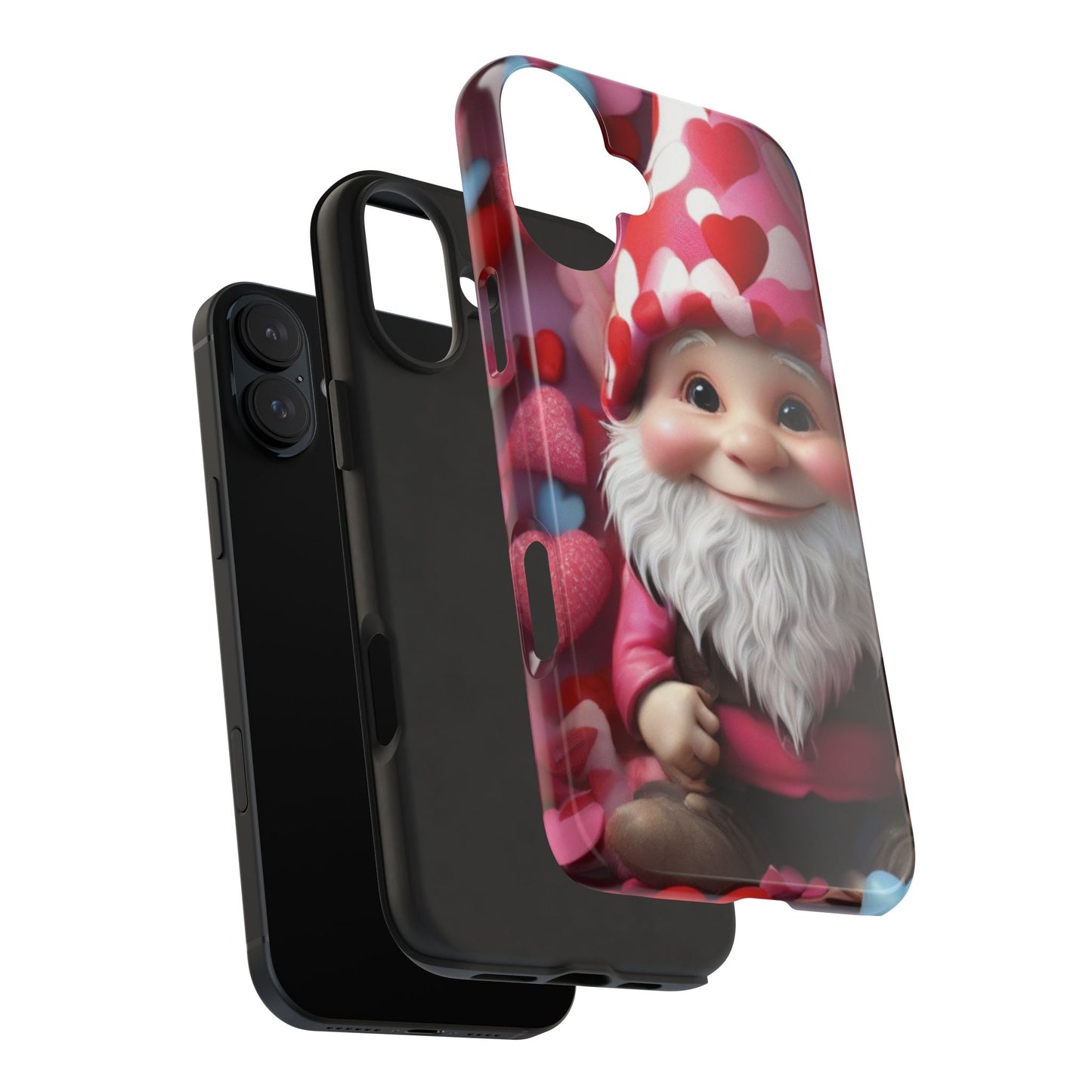 Valentines Gnome-Valentines day iPhone case- Romantic & stylish design