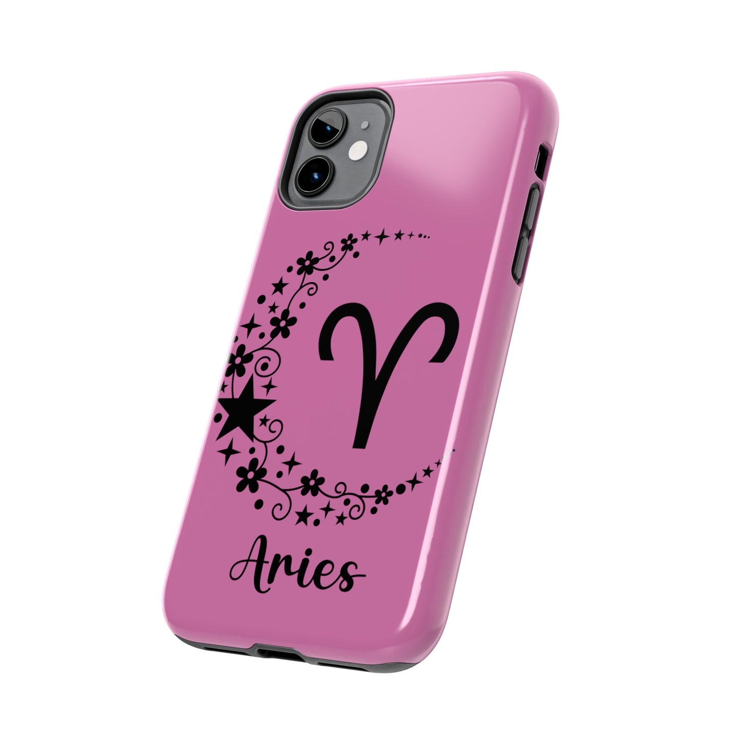 Pink Aries moon Tough Phone Case iPhone accessories