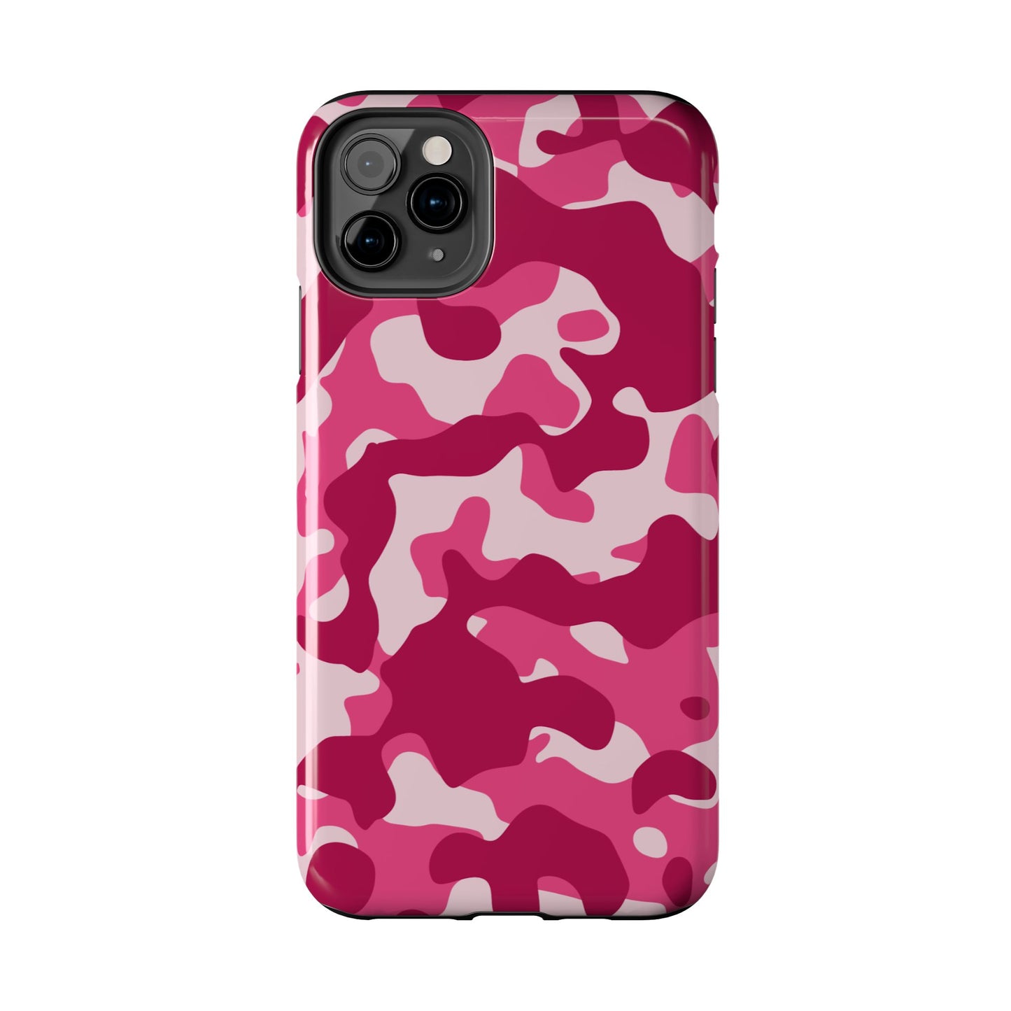 Pink Valentines Day Camo print- iPhone case- aesthetic & stylish design