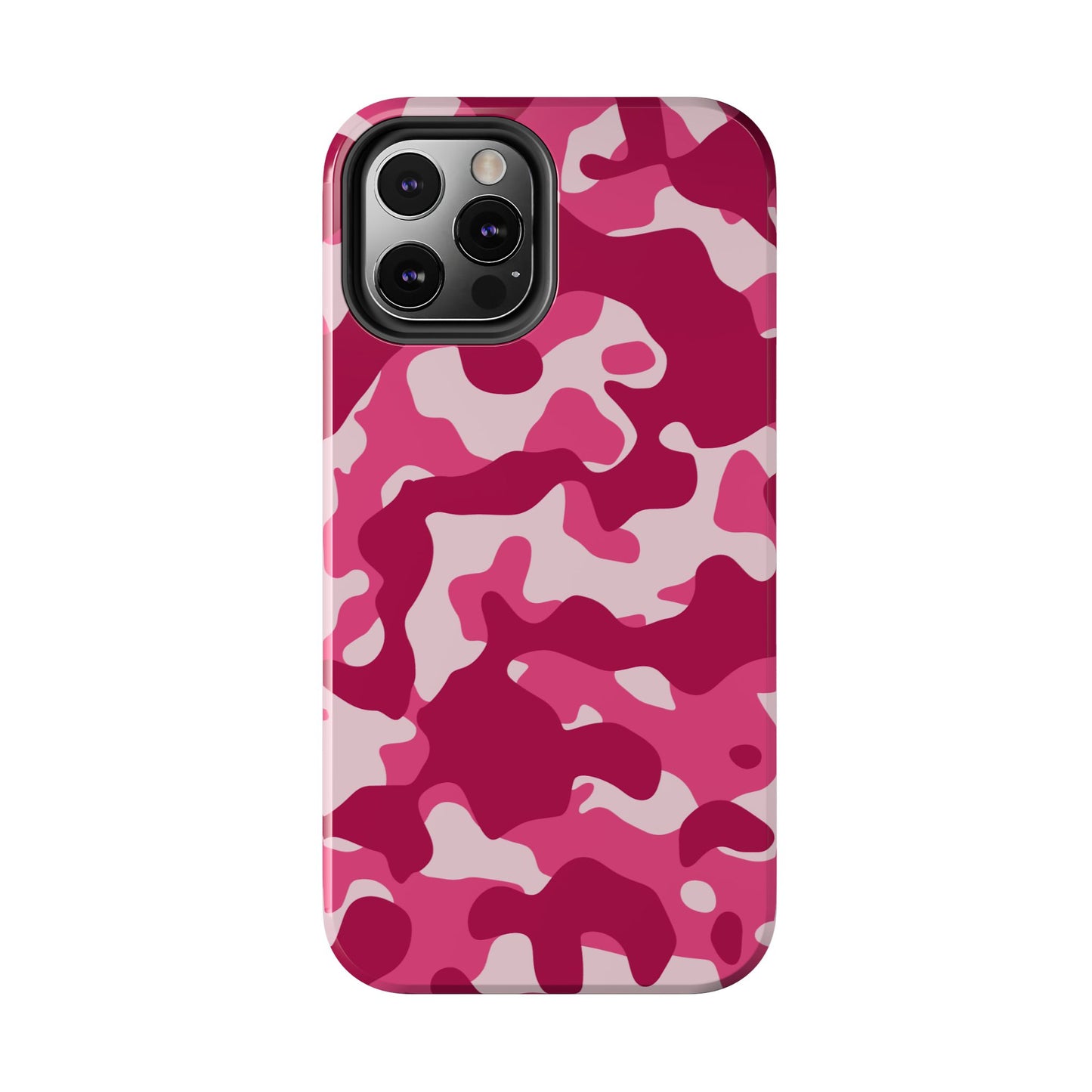 Pink Valentines Day Camo print- iPhone case- aesthetic & stylish design