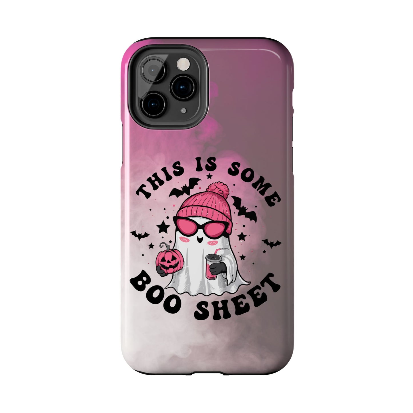 Halloween "This is some BOO sheet" phone case, iPhone 11-16 compatible