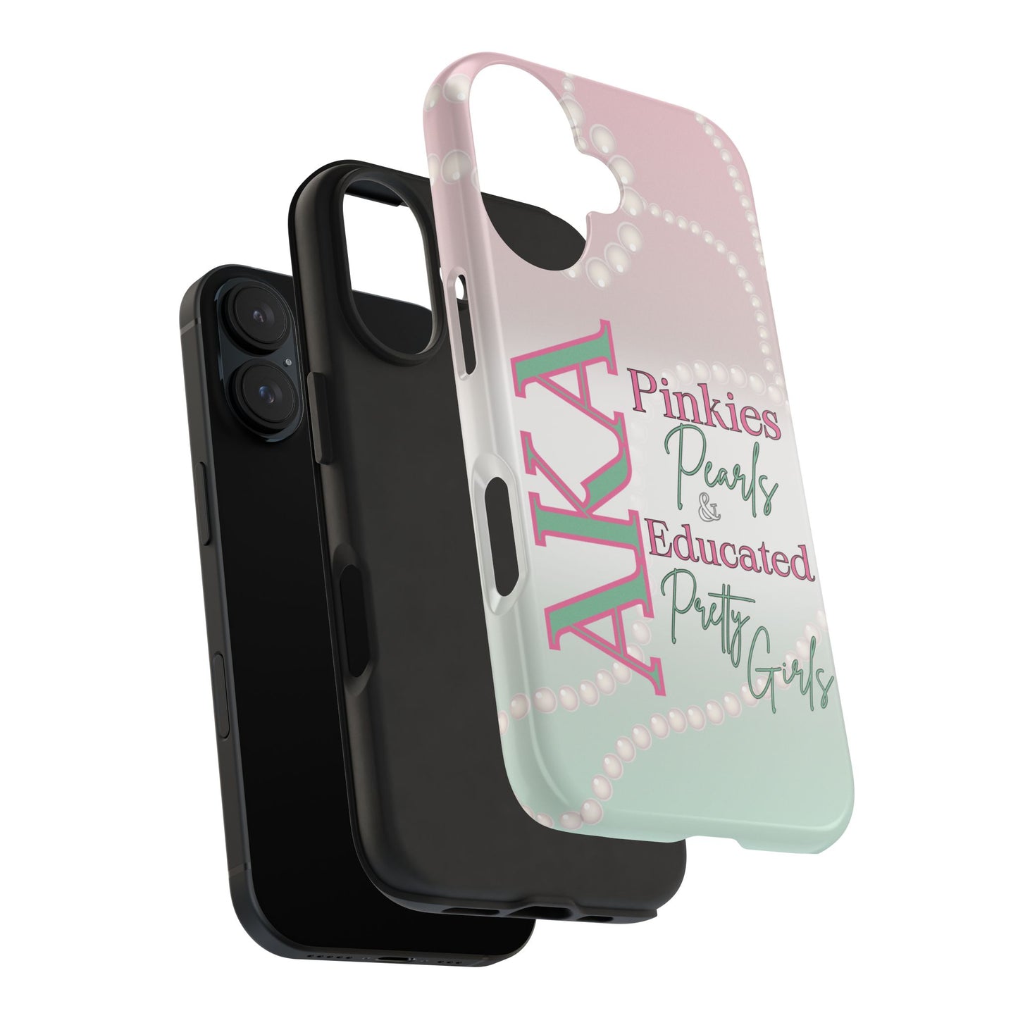 AKA Sorority Sister custom Phone Case – Pinkies, Pearls & Pretty Girls