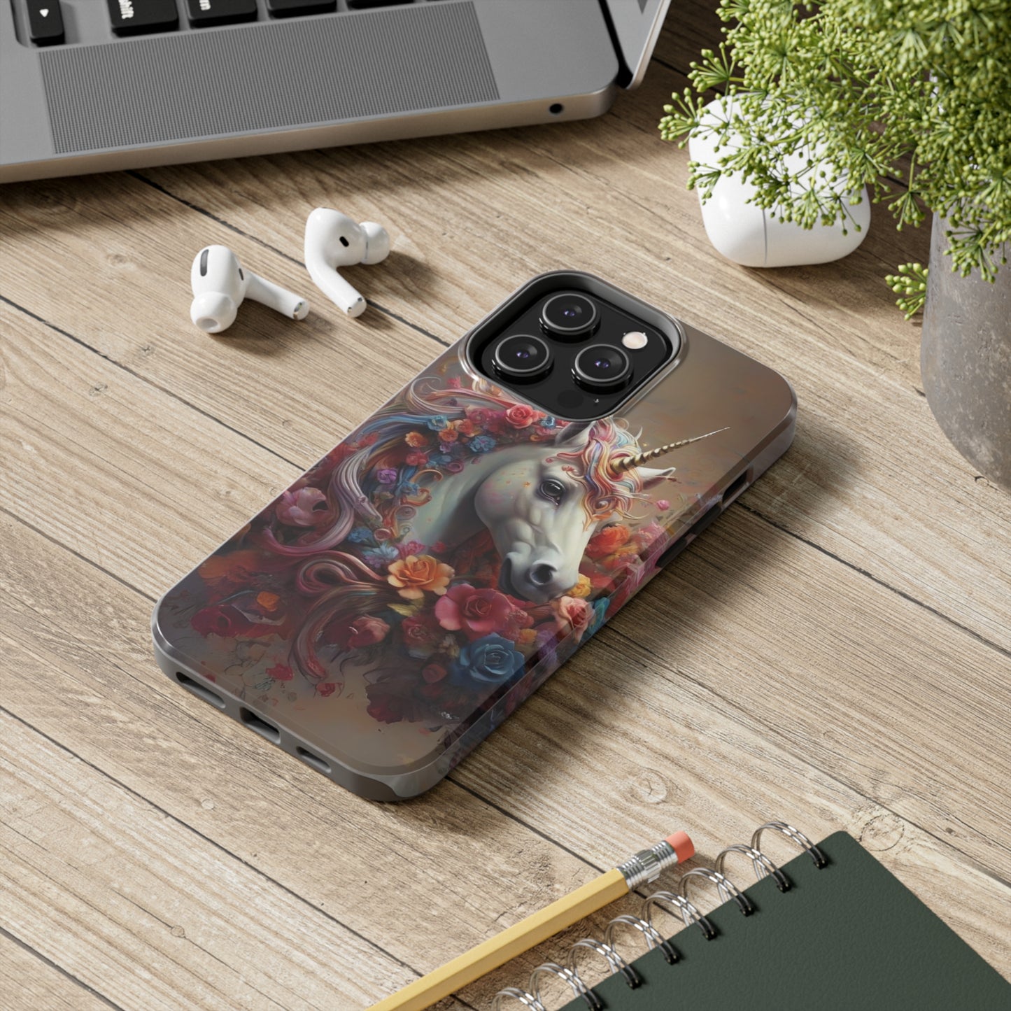 Beautiful unicorn/ Tough iPhone Case