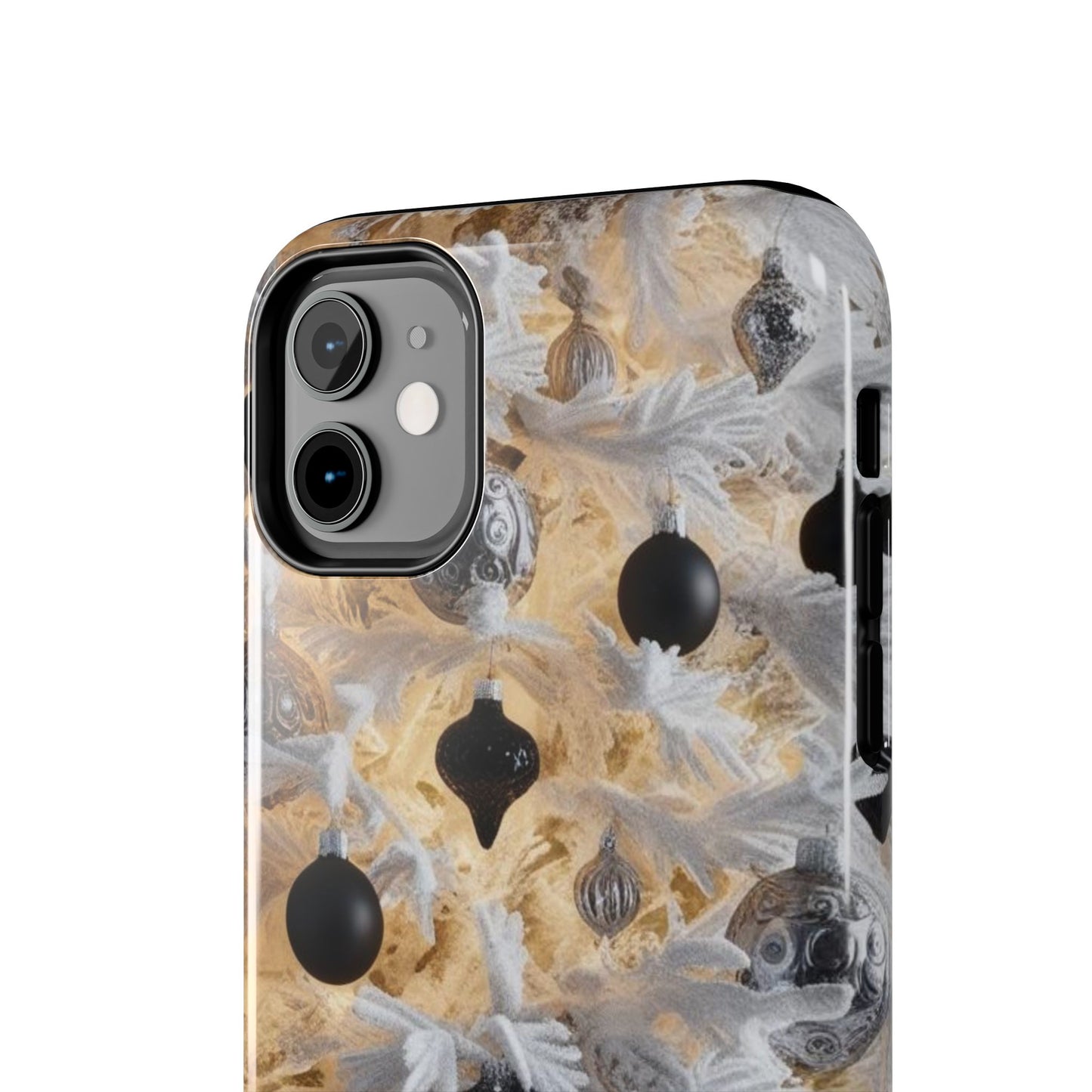 Black & White Vibes Christmas iPhone Case | Sole Artist Studio