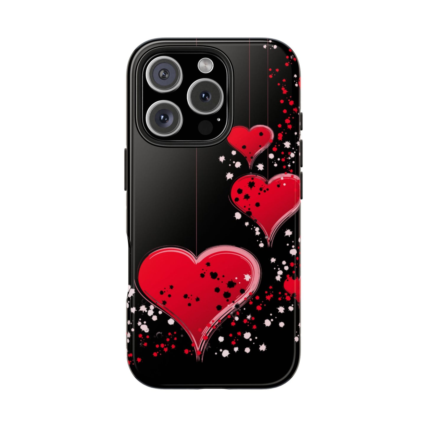 Heart on a string-Valentines day iPhone case- Romantic & stylish design