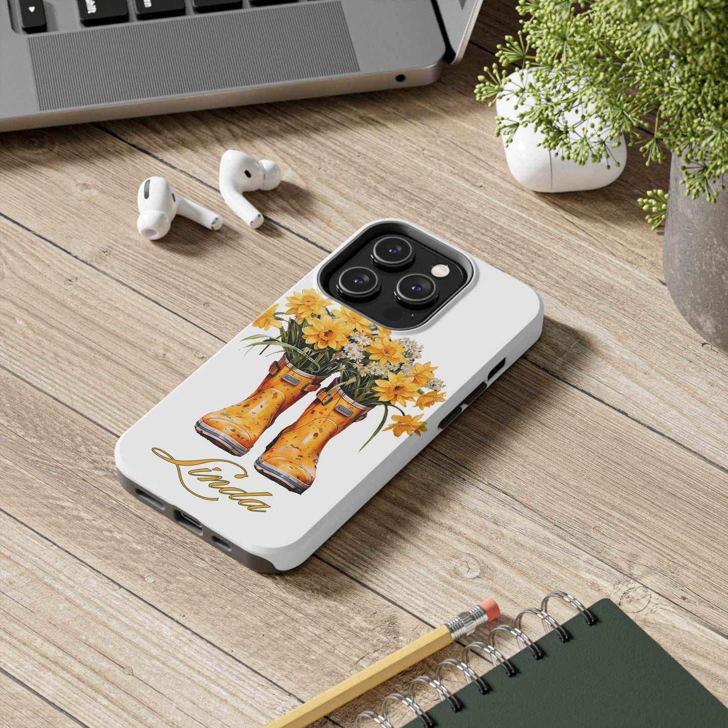 Personalized Mothers Day rainboots Phone Case iPhone compatible