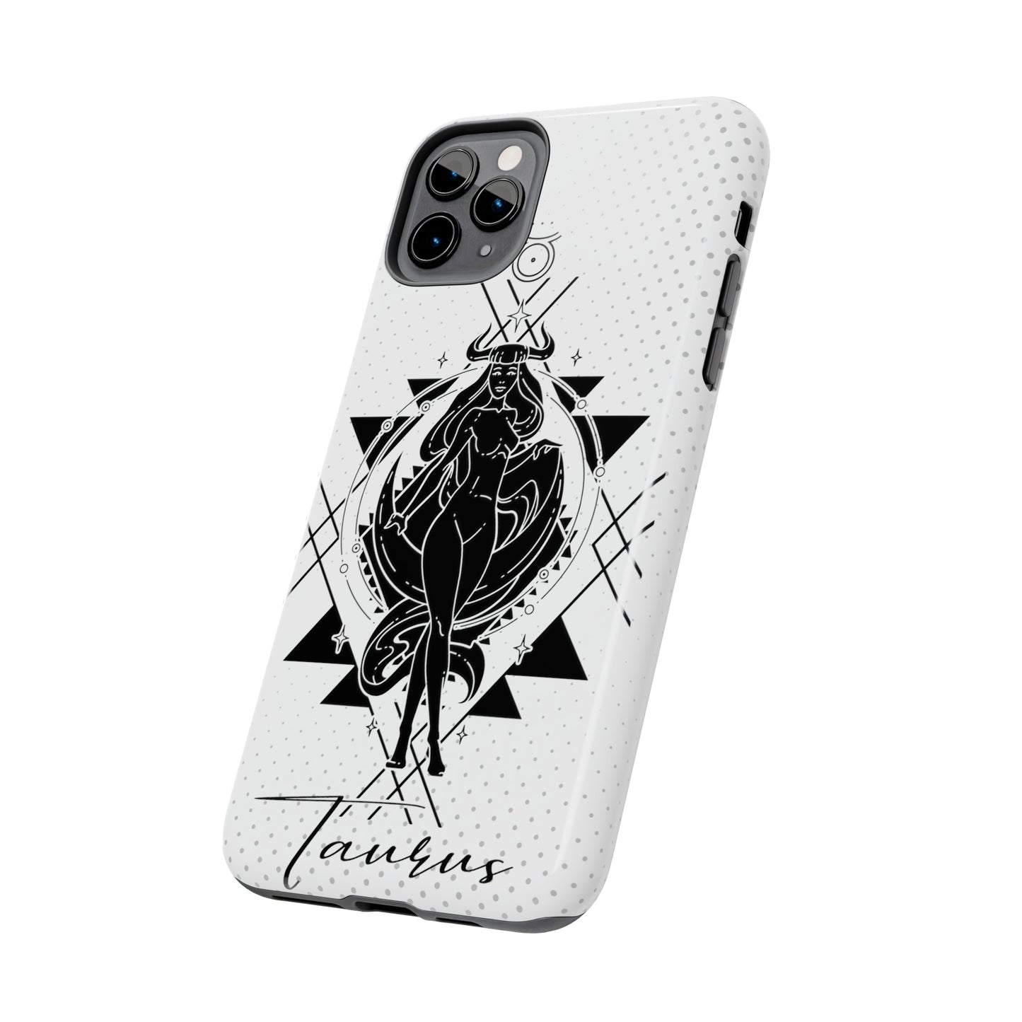 Black & white Taurus Tough iPhone Case iPhone accessories