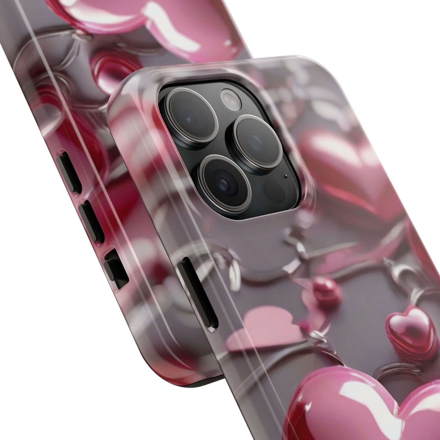 Wired heart- Valentines day iPhone case- Romantic & stylish design
