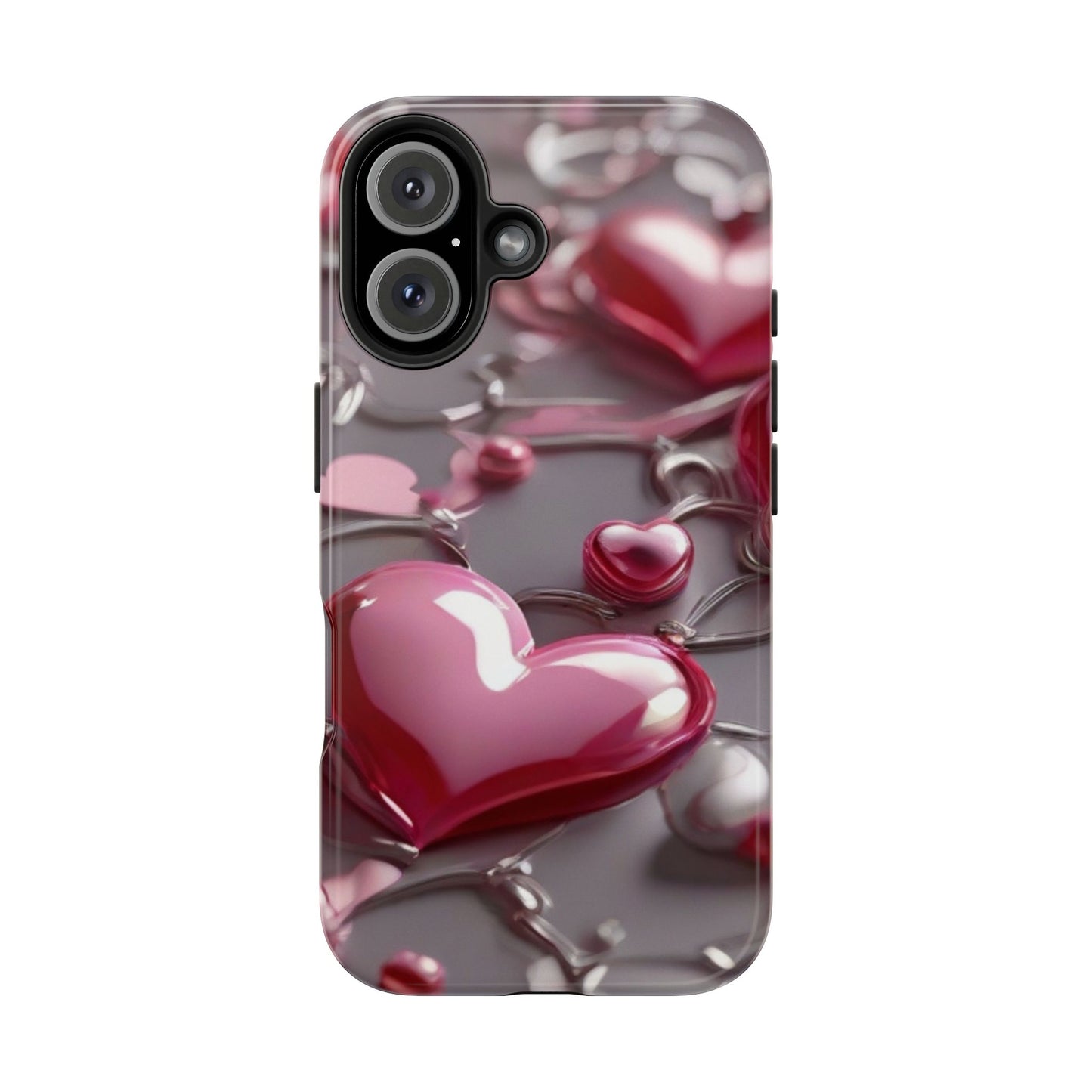 Wired heart- Valentines day iPhone case- Romantic & stylish design