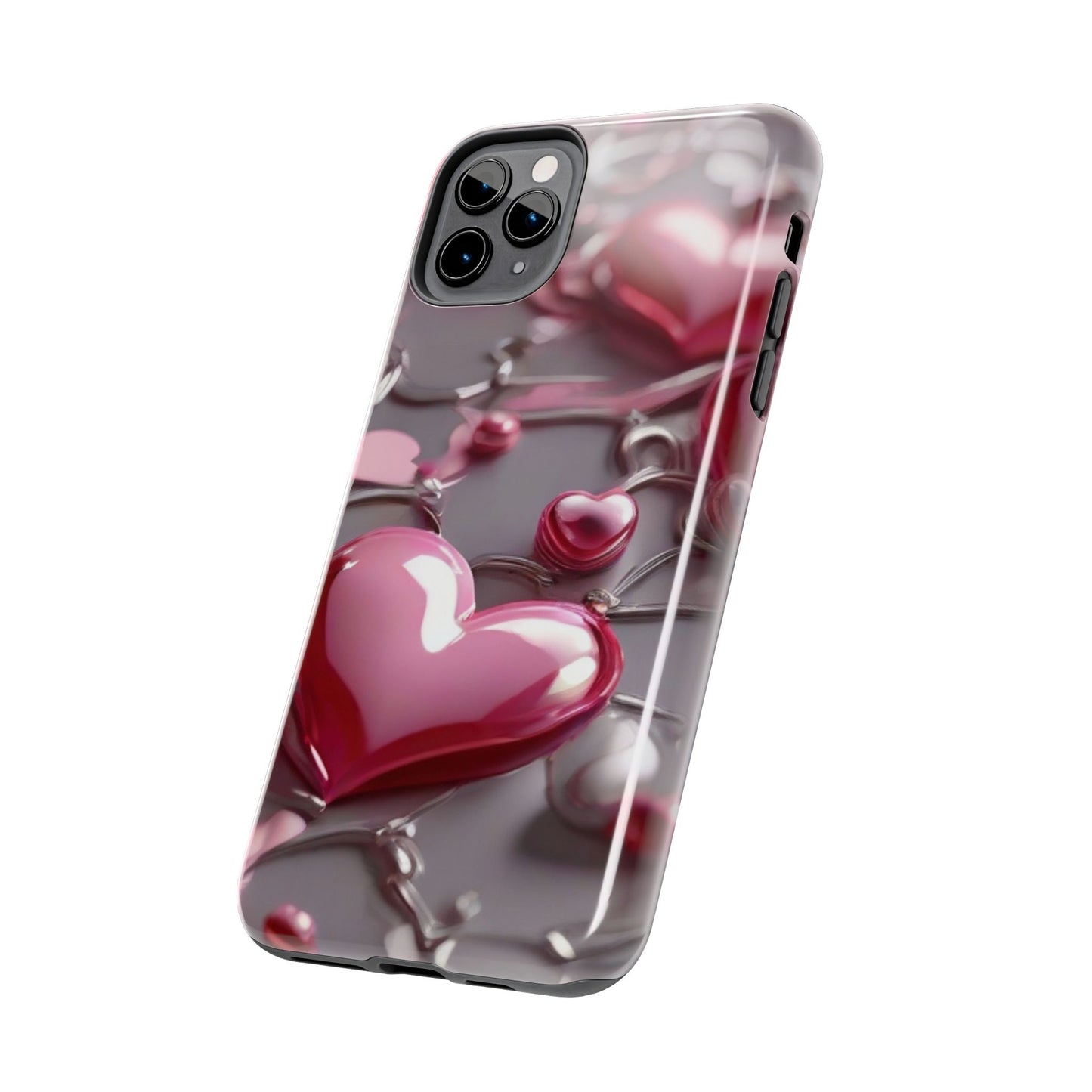 Wired heart- Valentines day iPhone case- Romantic & stylish design