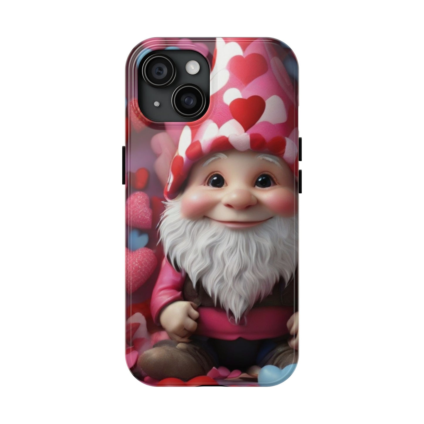 Valentines Gnome-Valentines day iPhone case- Romantic & stylish design