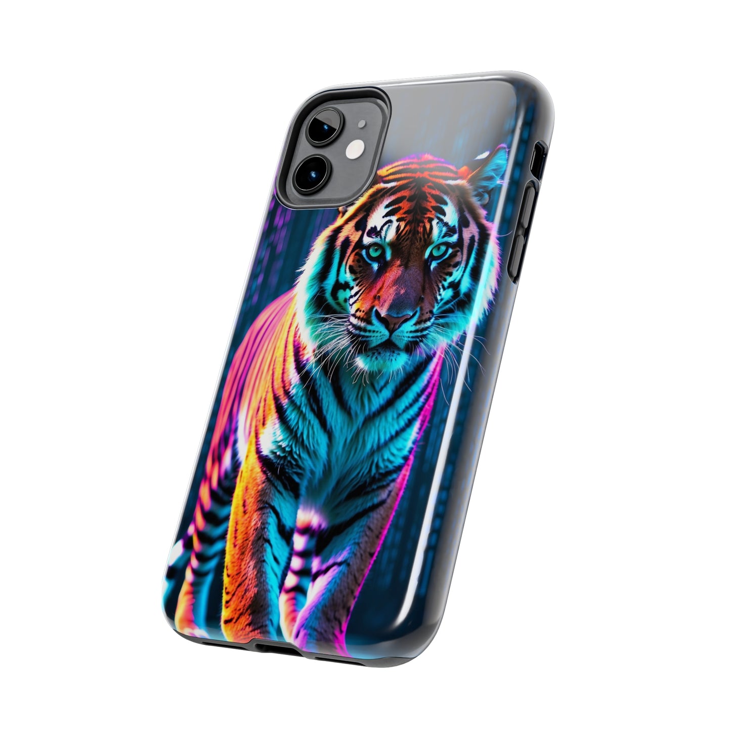 Retro tiger/ Tough iPhone Case/ Nature/ iPhone 14 accessories