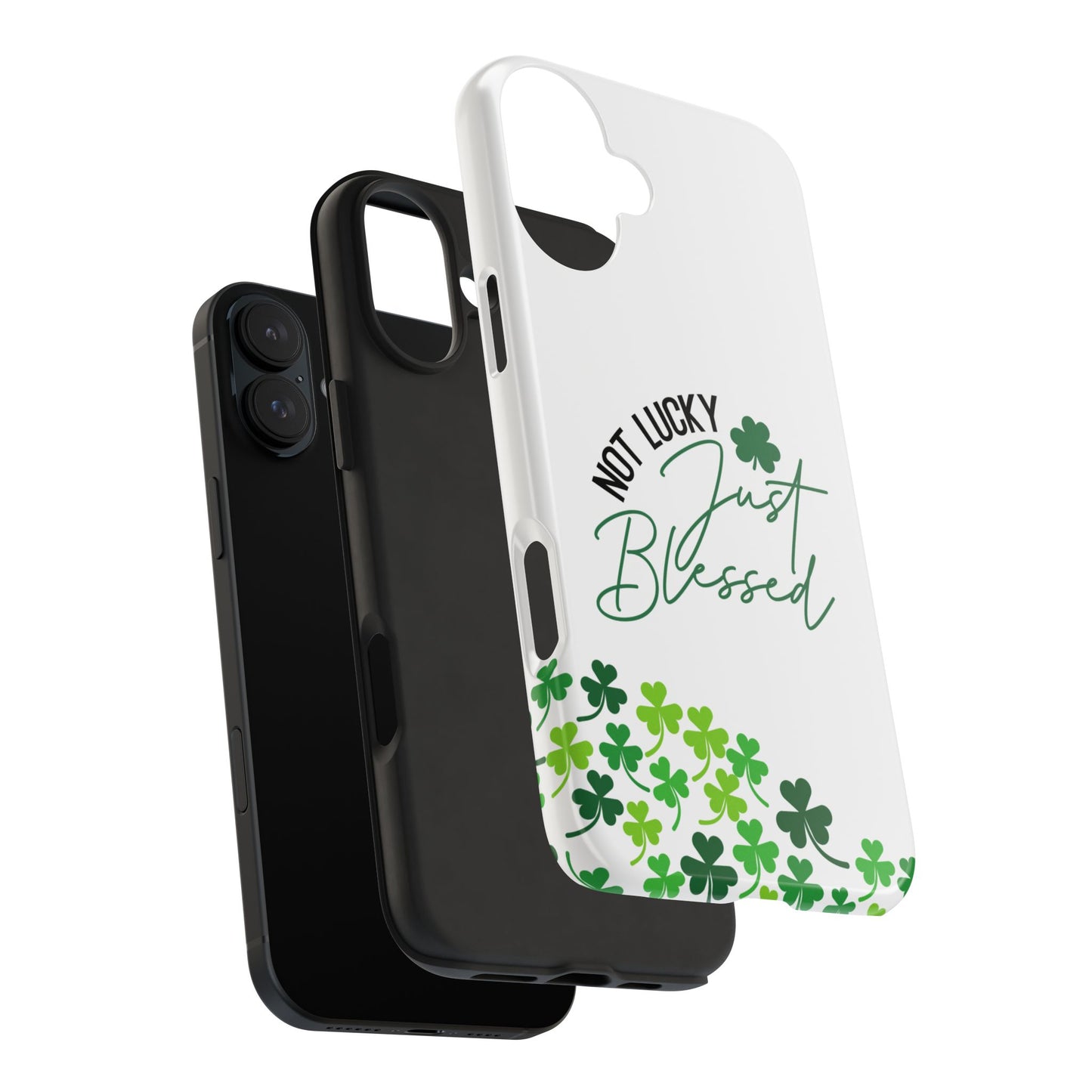 Not Lucky, Just Blessed St. Patrick’s Day iPhone Case | Sole Artist Studio