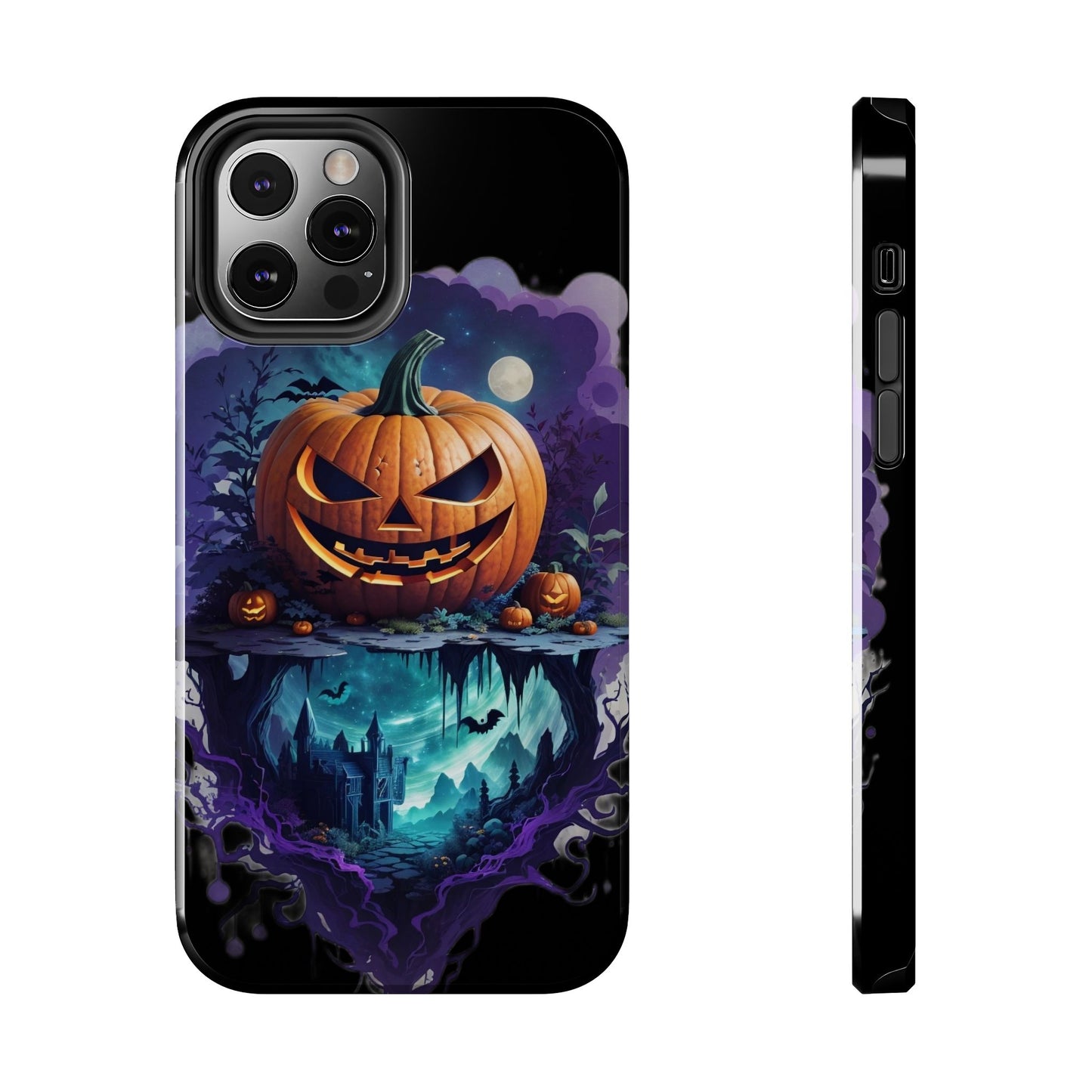 Halloween jack-o-lantern Tough Phone Cases