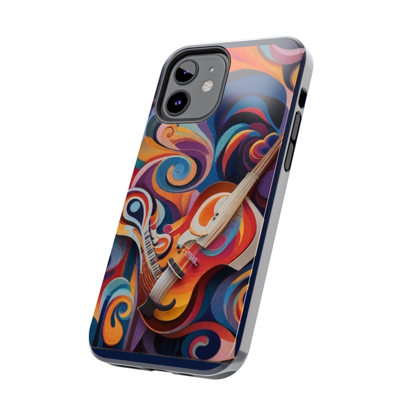 Mystical abstract musical vibe Tough iPhone Case