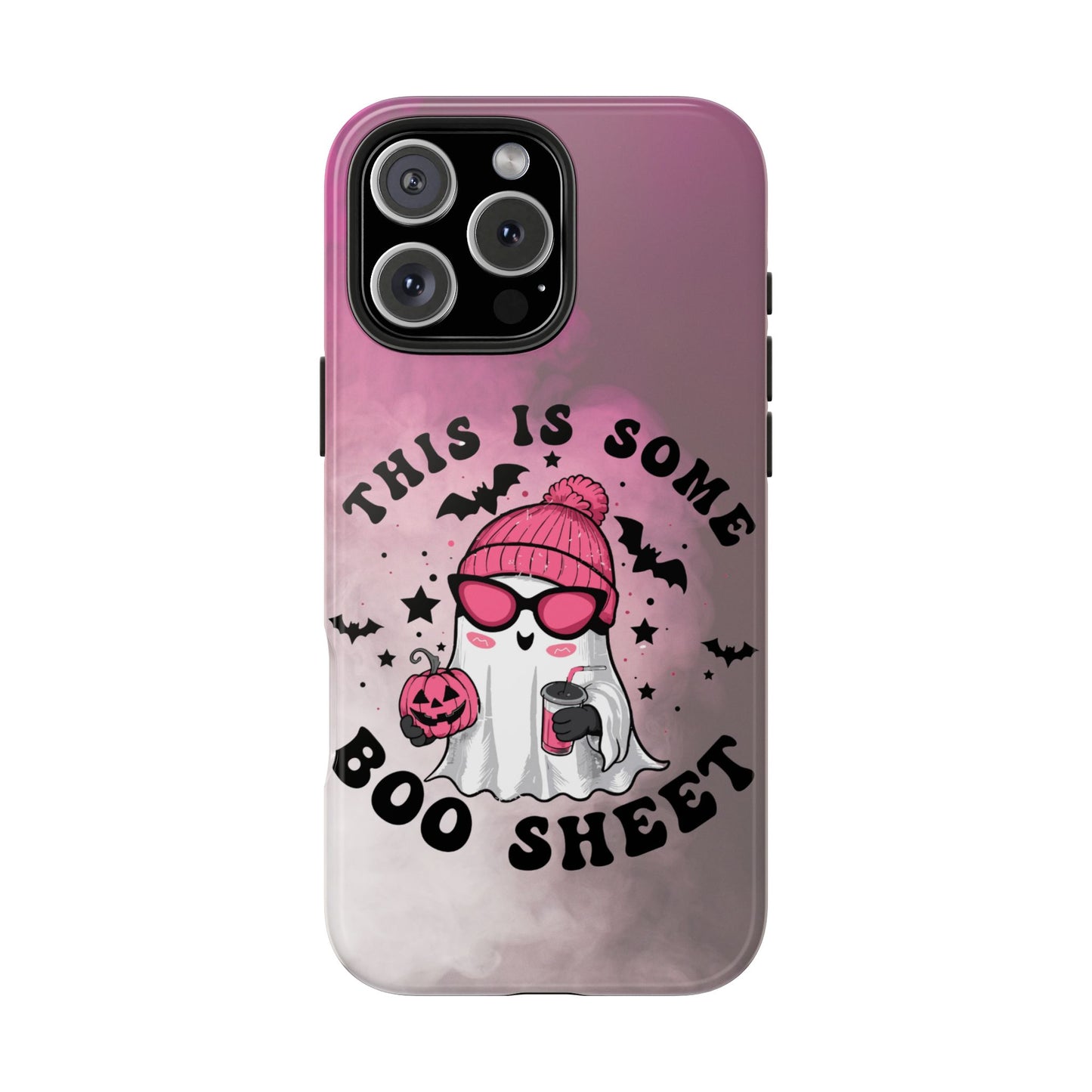 Halloween "This is some BOO sheet" phone case, iPhone 11-16 compatible