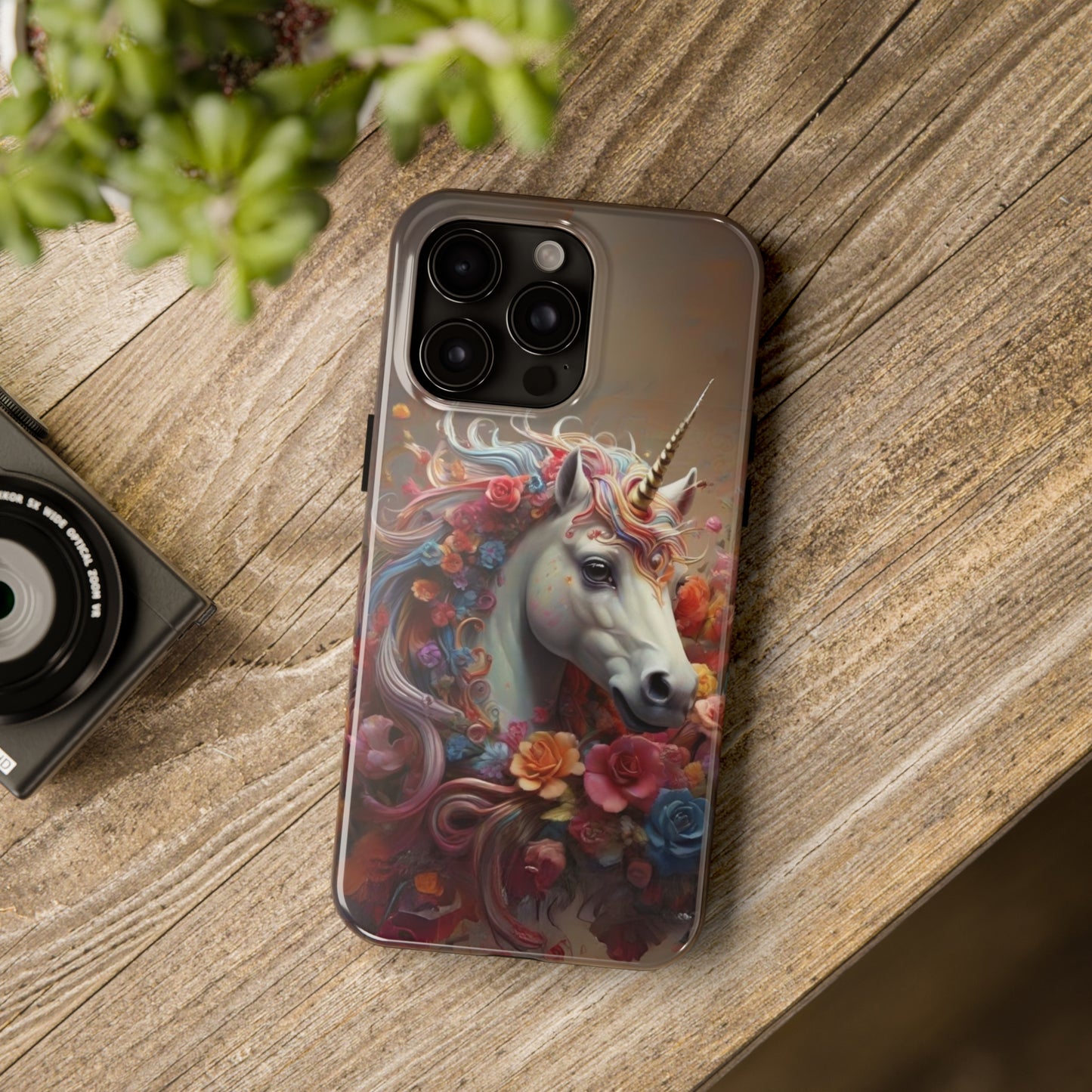 Beautiful unicorn/ Tough iPhone Case